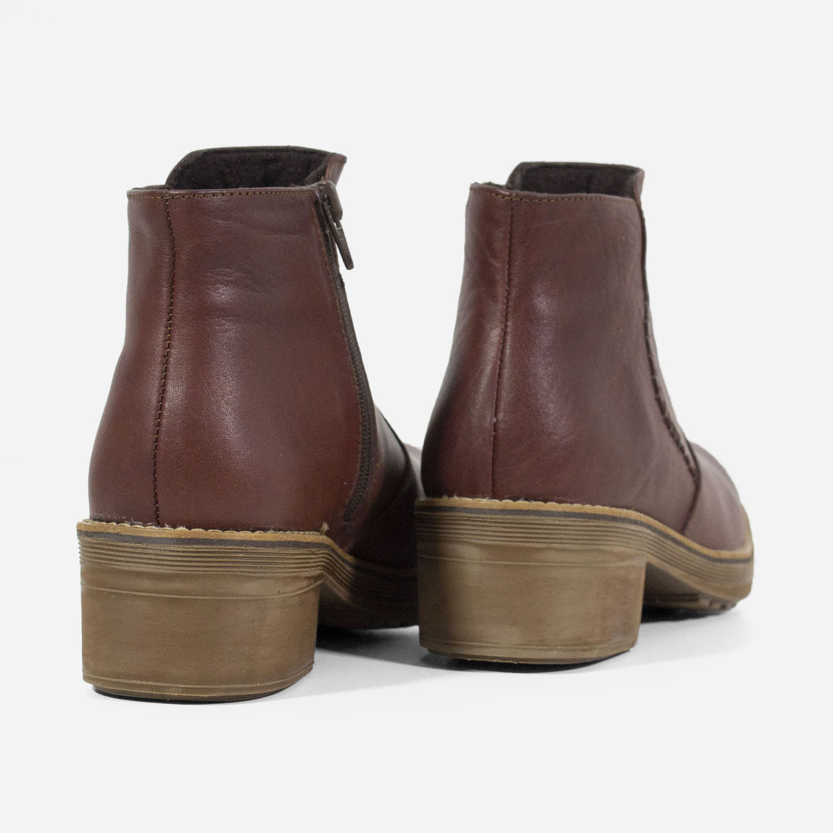 BOTINES MUJER MARIBU CUERO AMBAR 1064 - 3