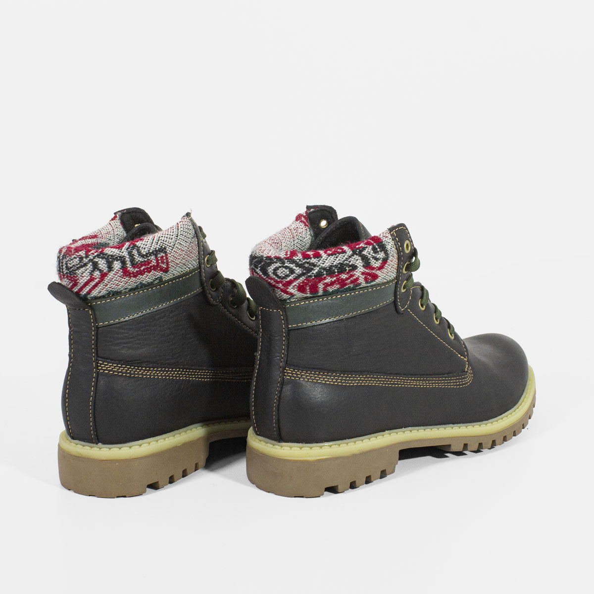 BOTINES MUJER MARIBU CUERO NEGRO 889 - 3