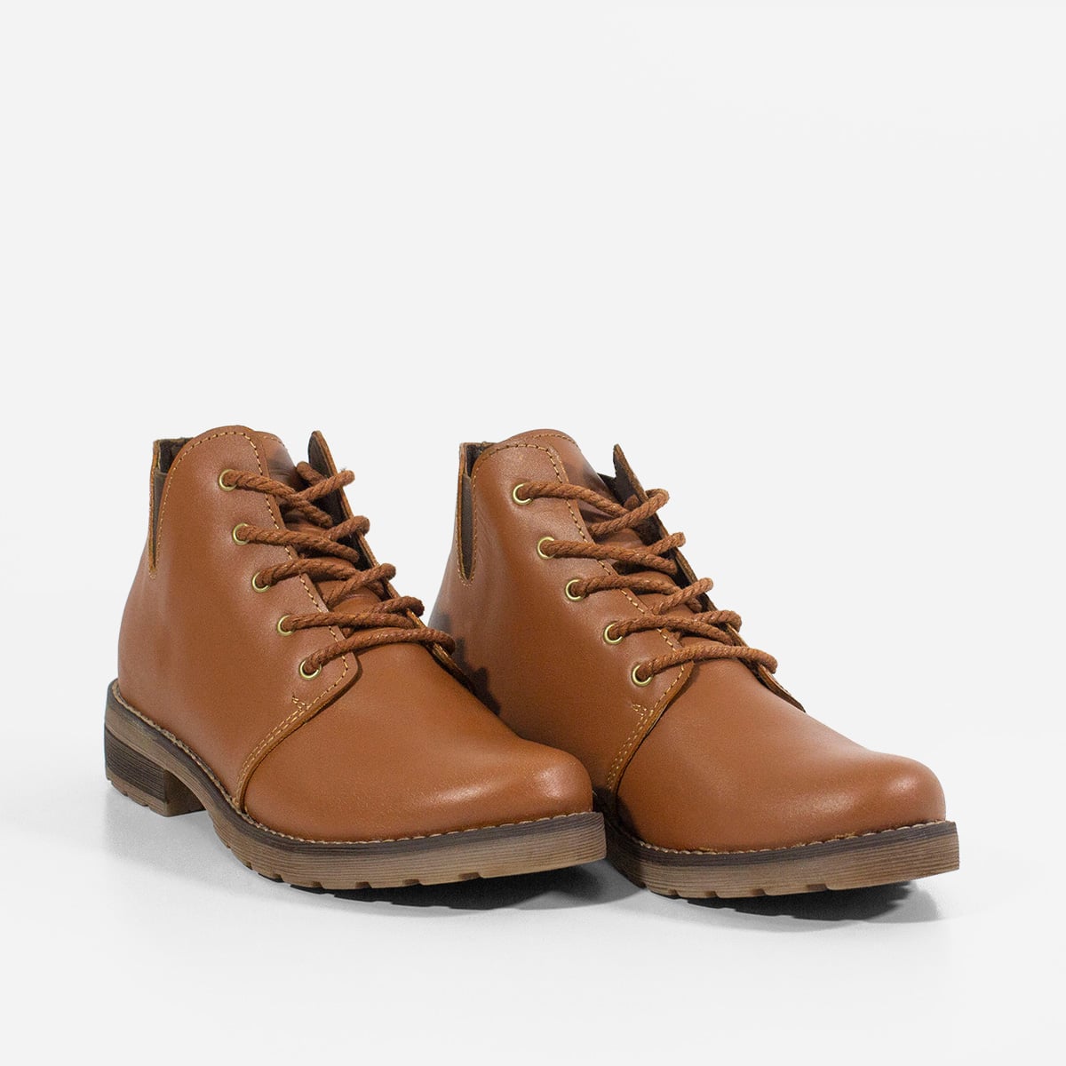 BOTINES MUJER MARIBU CUERO MIEL 868 - 2