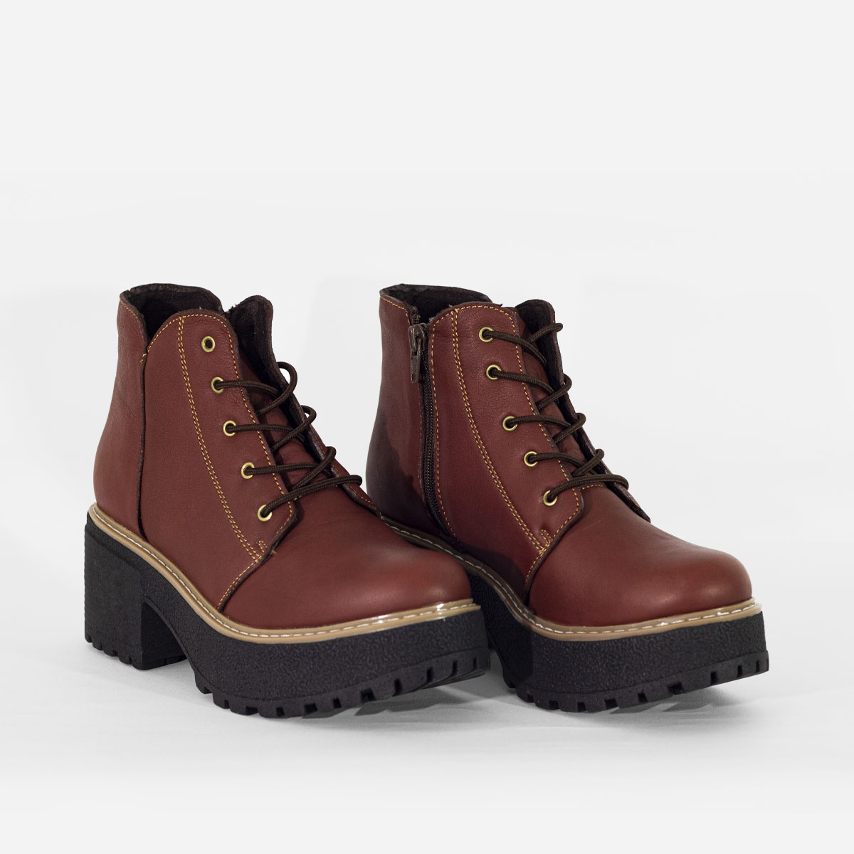 BOTINES MUJER MARIBU CUERO APACHE 867 - 2