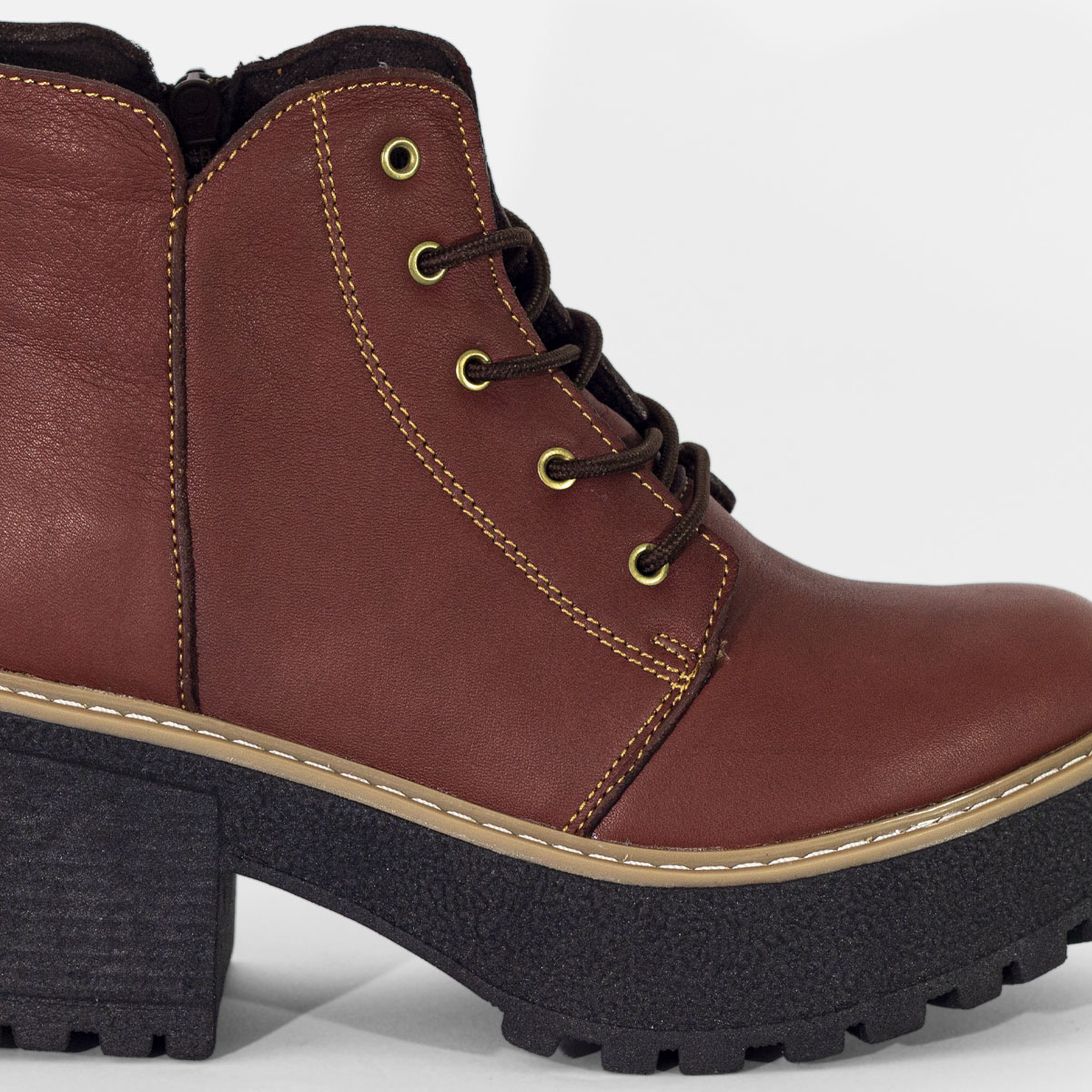 BOTINES MUJER MARIBU CUERO APACHE 867 - 4
