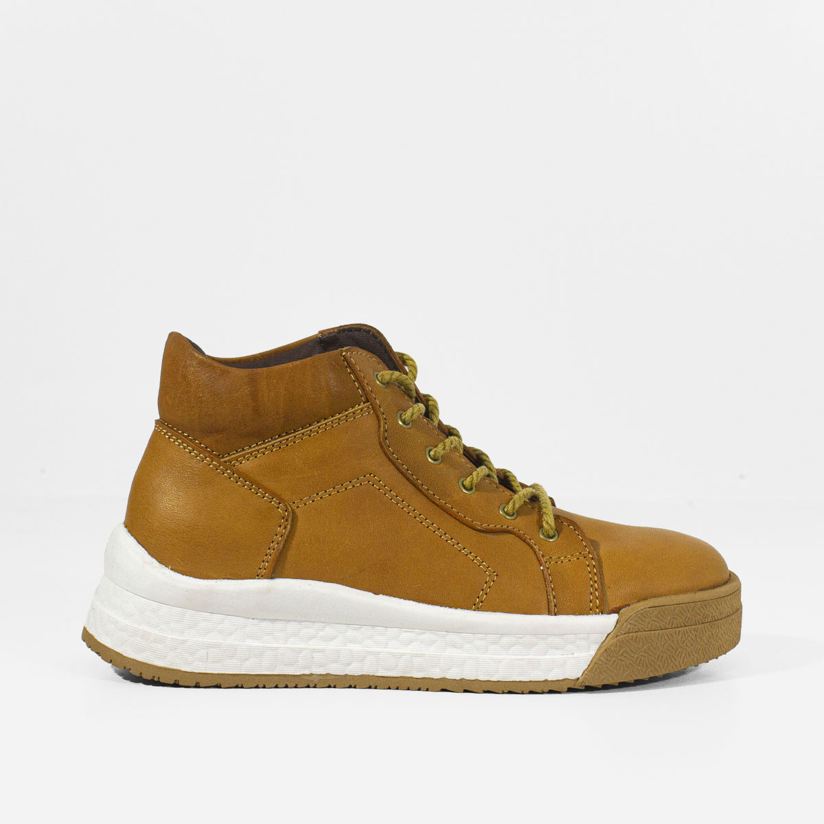 Ripley - BOTINES MUJER MARIBU CUERO MIEL 829