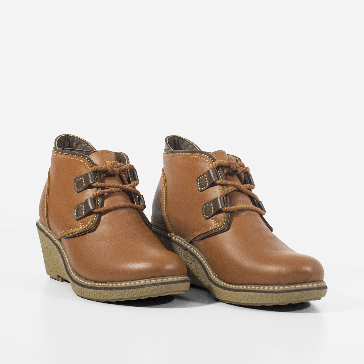 BOTINES MUJER MARIBU CUERO MIEL 806 - 2