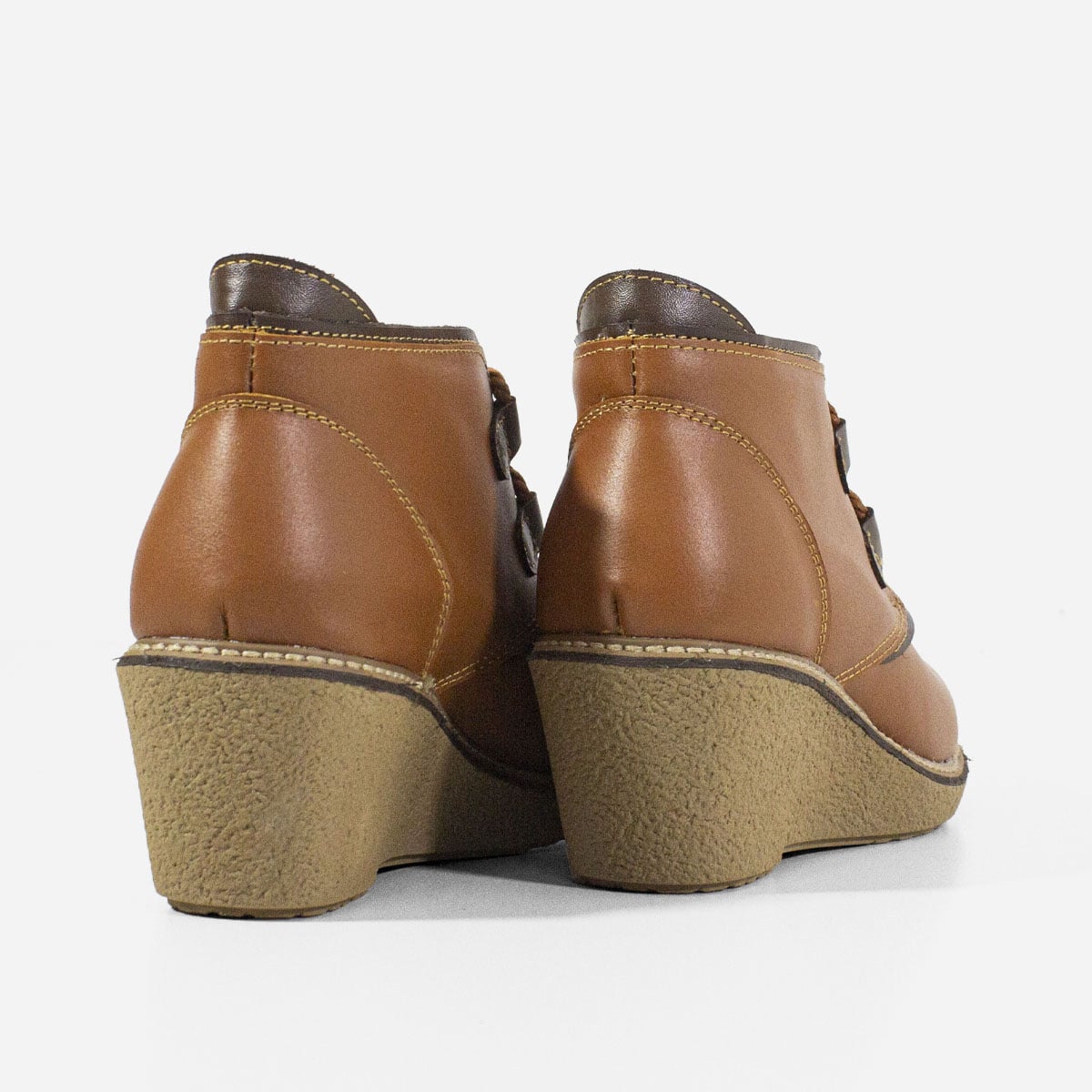 BOTINES MUJER MARIBU CUERO MIEL 806 - 3