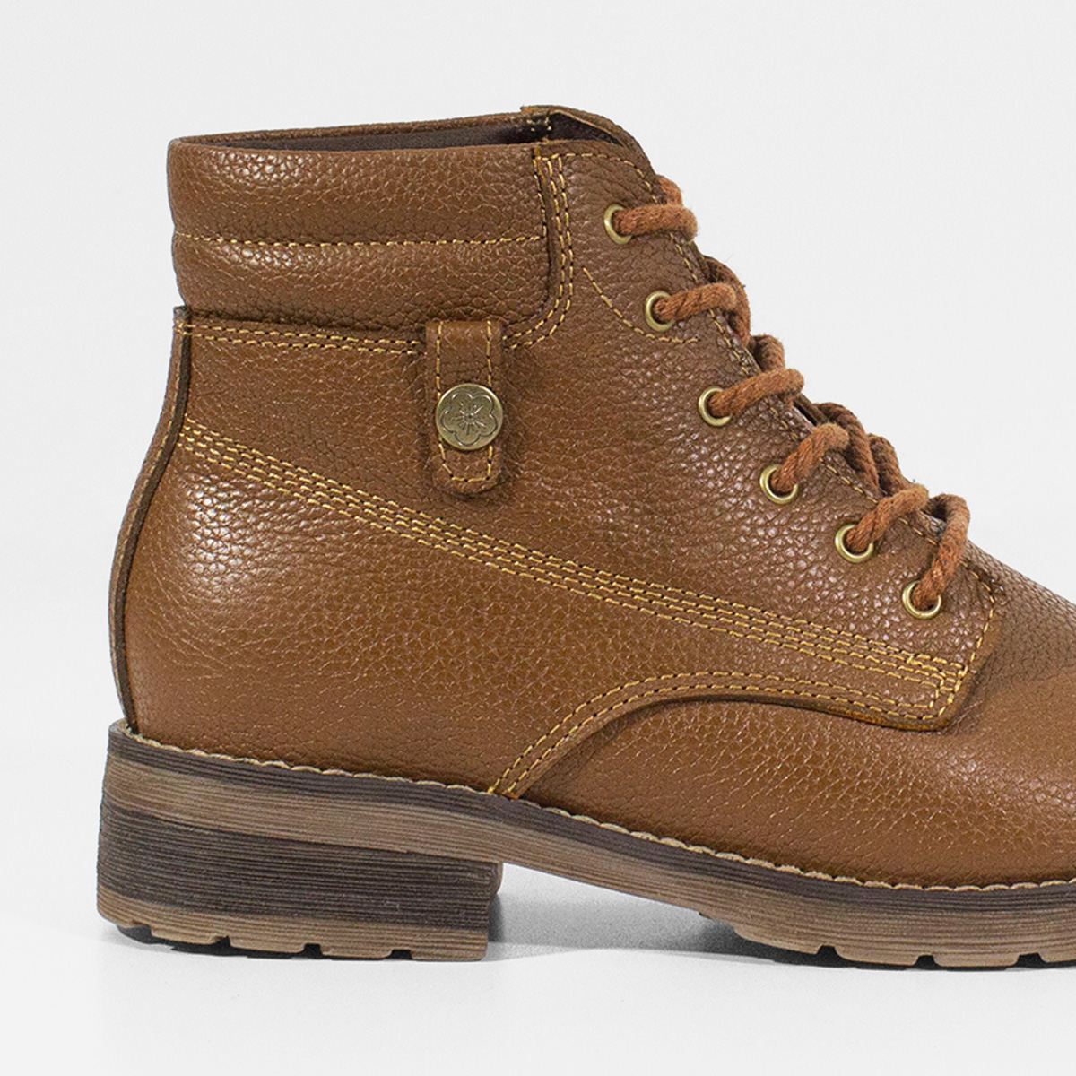 BOTINES MUJER MARIBU CUERO MIEL 798 - 4