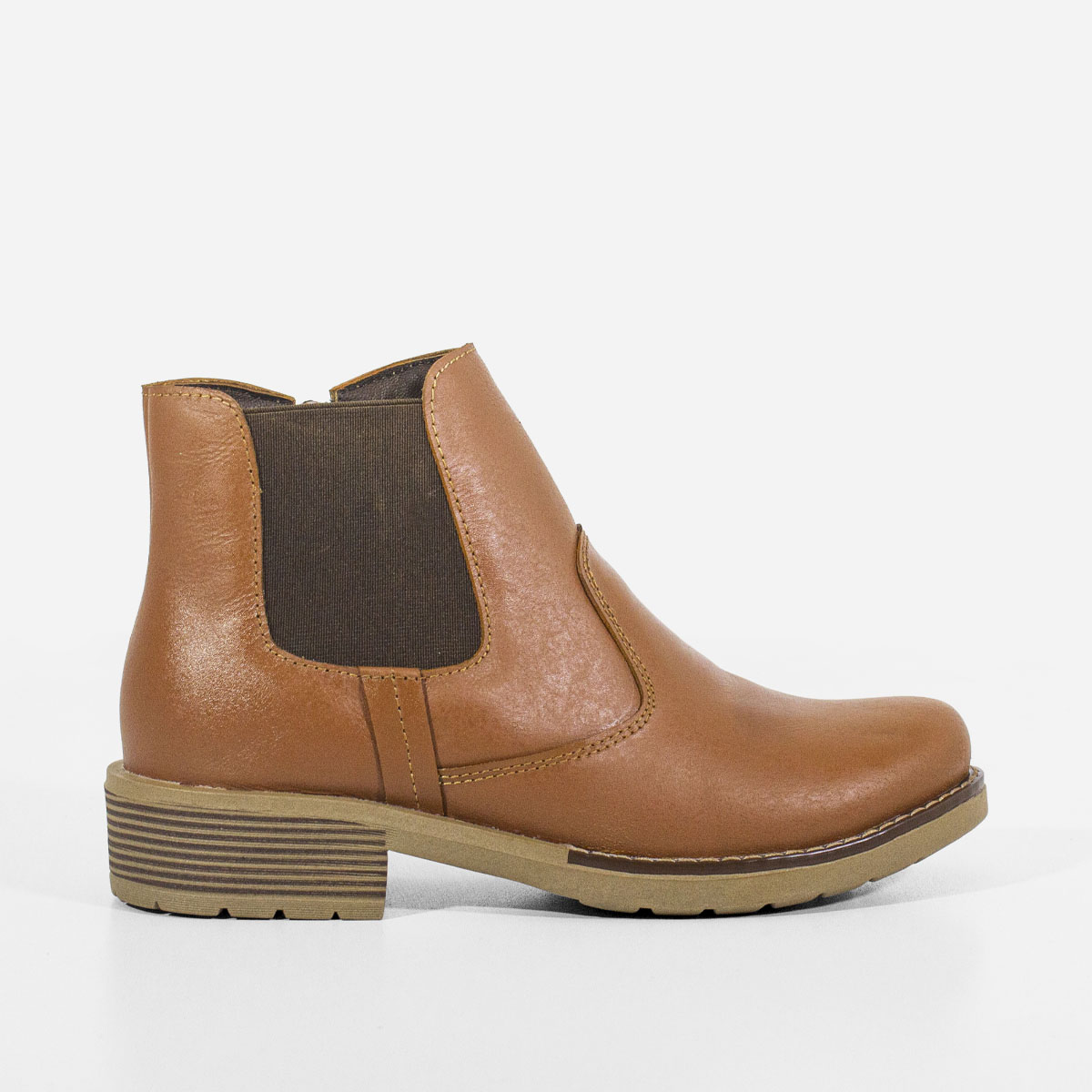 BOTINES MUJER MARIBU CUERO MIEL 732 - 1