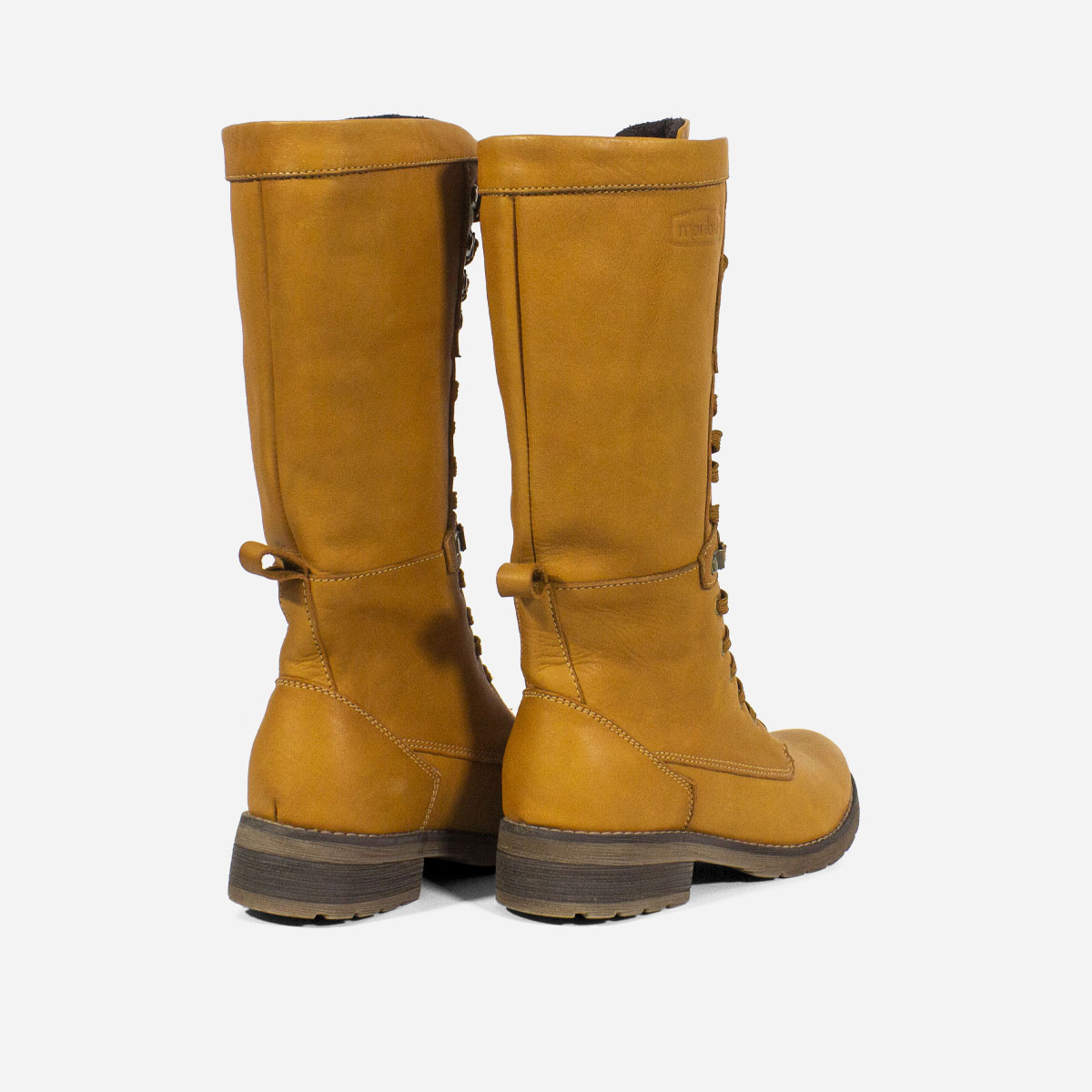 BOTAS MUJER MARIBU CUERO MIEL 1068 - 3
