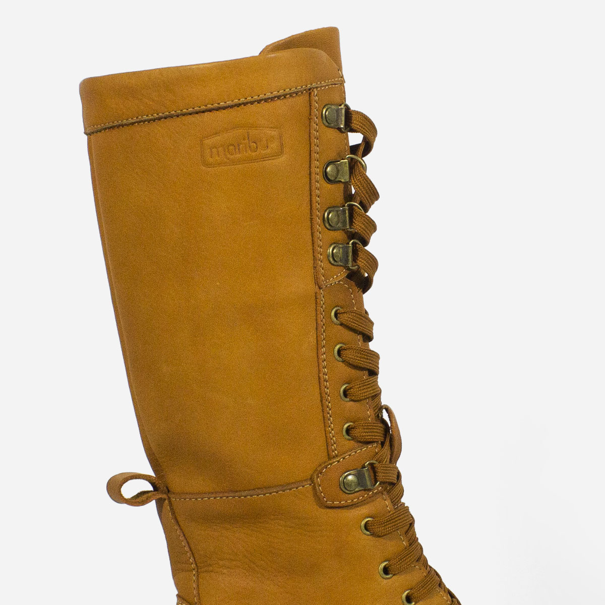 BOTAS MUJER MARIBU CUERO MIEL 1068 - 4