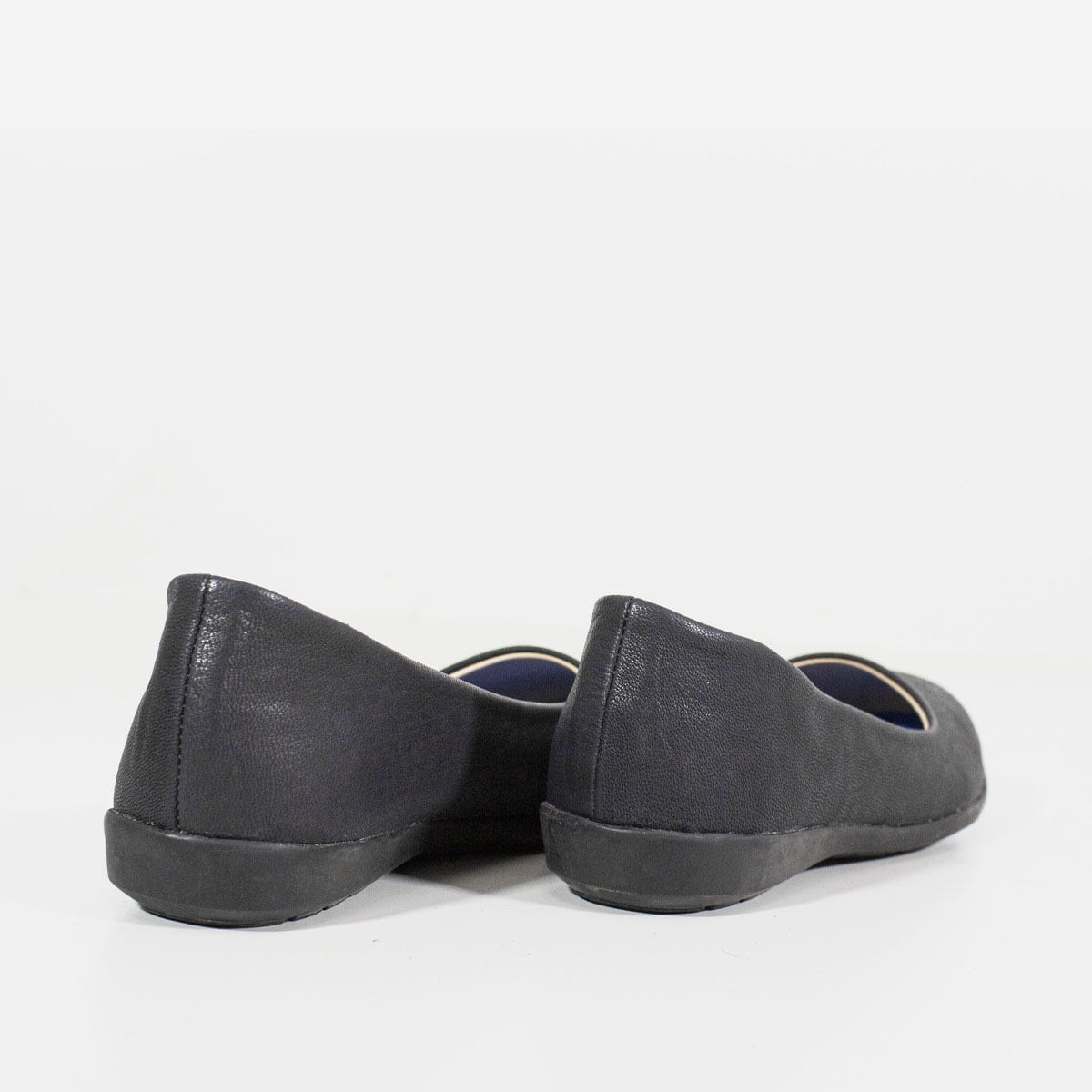 BALLERINAS MUJER MARIBU CUERO NEGRO 481 - 3