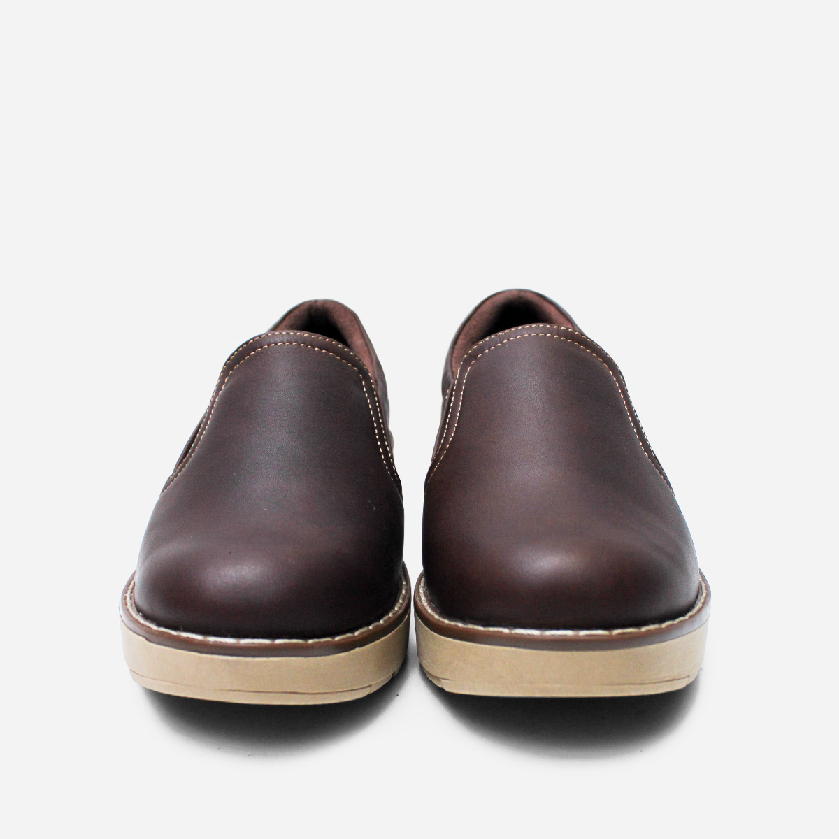 MOCASINES MUJER MARIBU CUERO MARRÓN 637 - 4