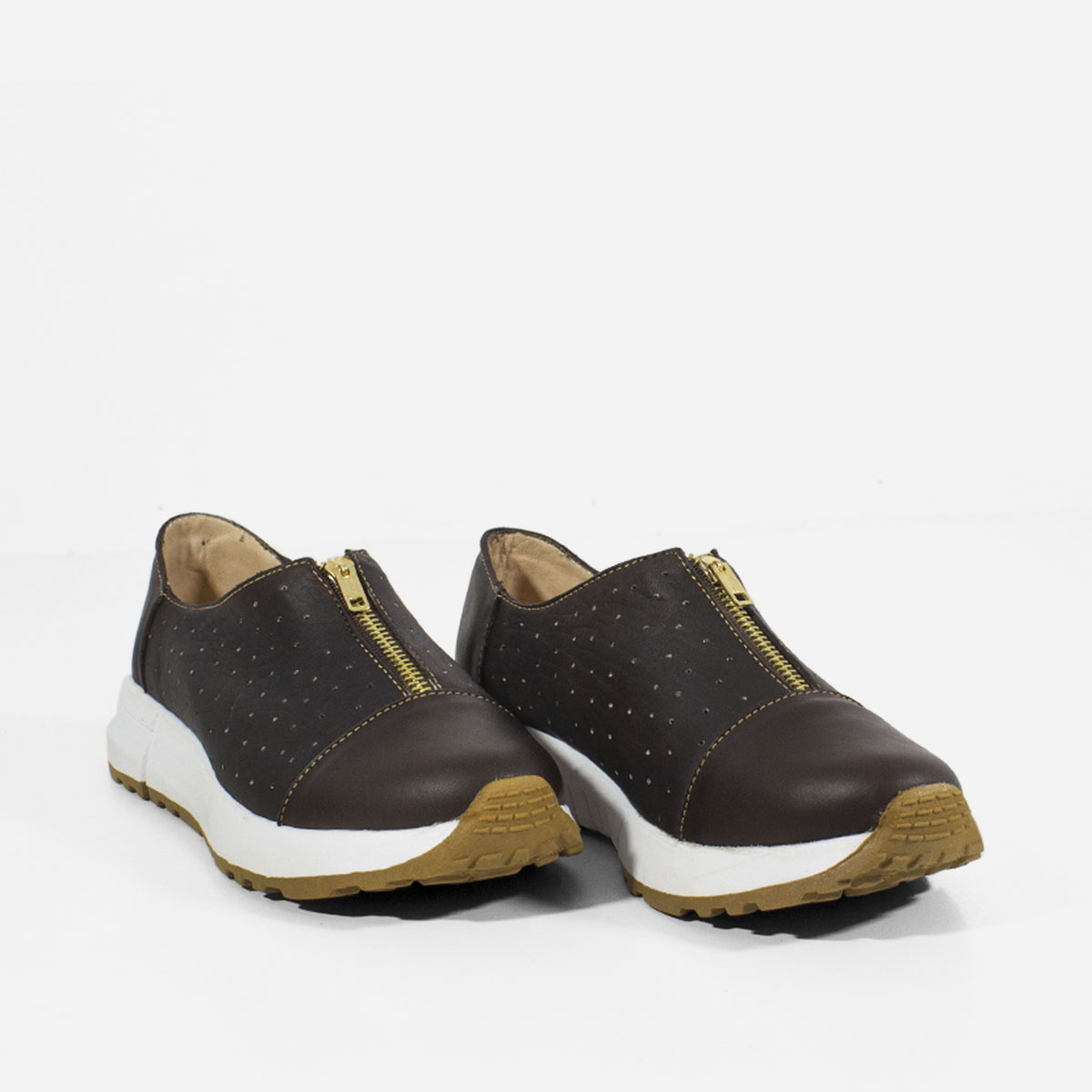 MOCASINES MUJER MARIBU CUERO MARRÓN 685 - 2