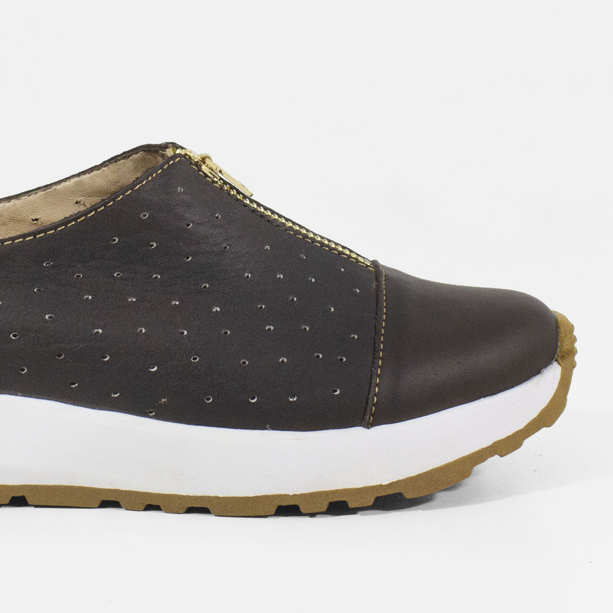 MOCASINES MUJER MARIBU CUERO MARRÓN 685 - 4