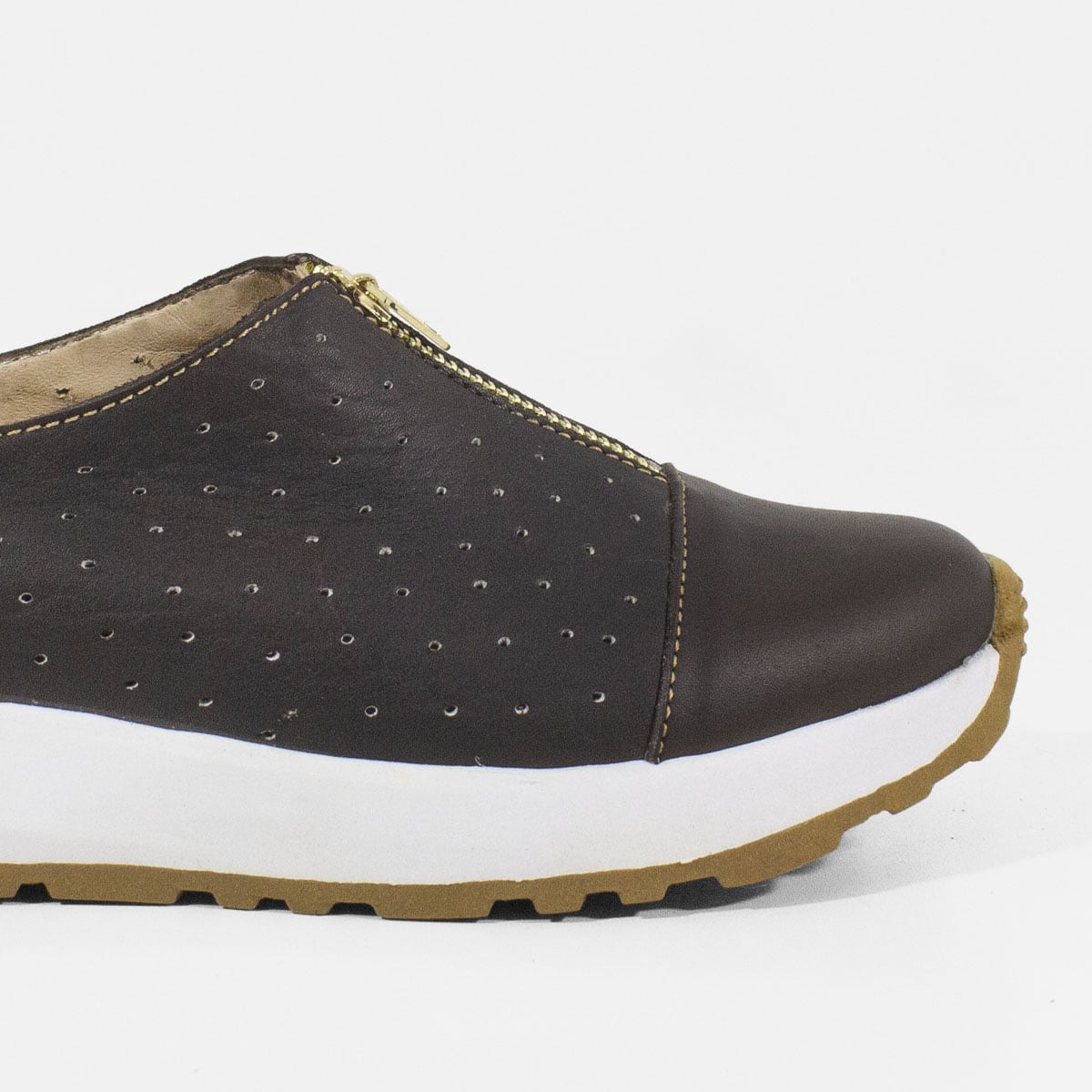 MOCASINES MUJER MARIBU CUERO MARRÓN 685 - 4