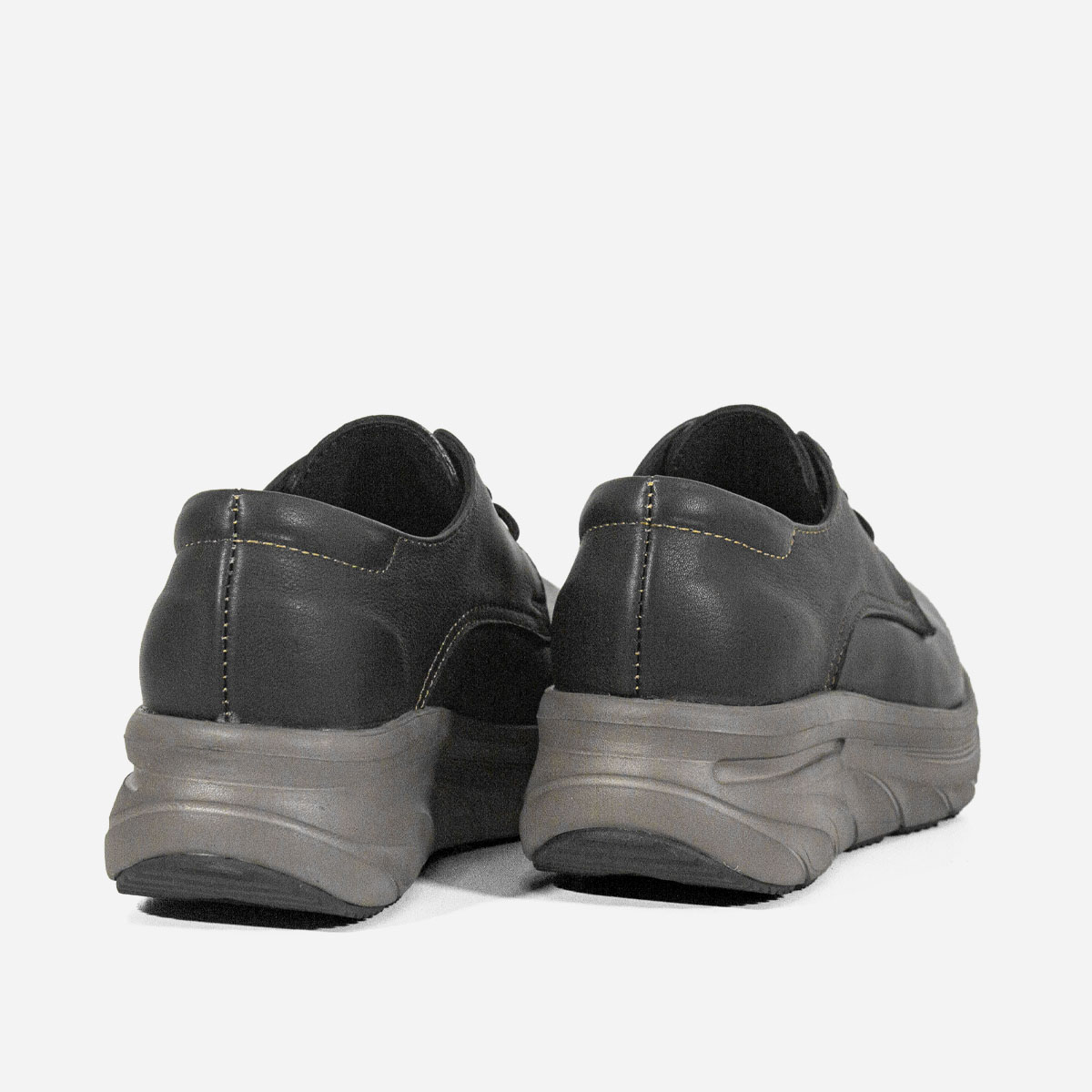 ZAPATOS CASUALES MUJER MARIBU CUERO NEGRO 759 - EVA - 3