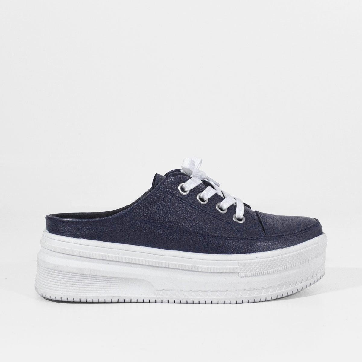 MOCASINES MUJER MARIBU CUERO AZUL 853 - 1