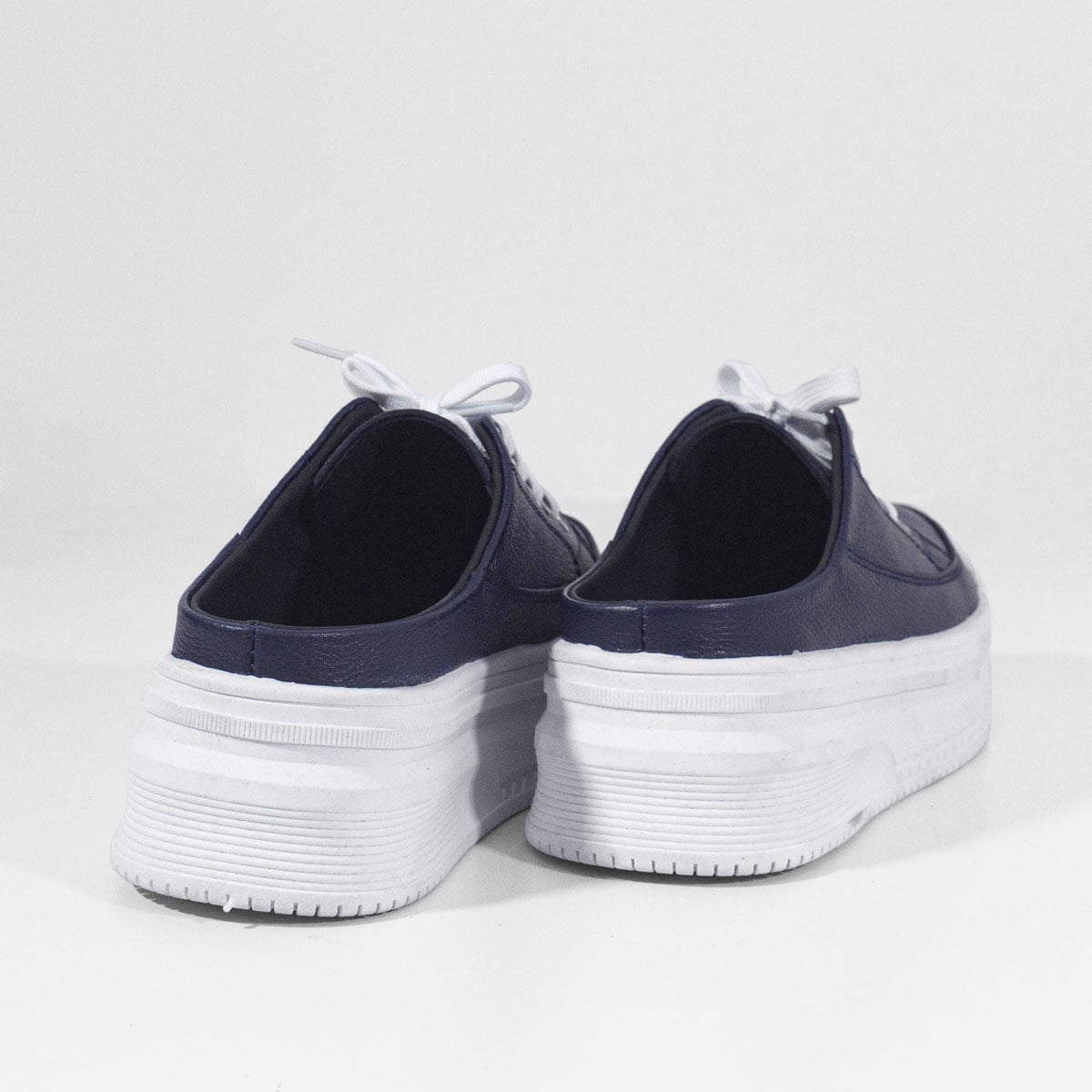 MOCASINES MUJER MARIBU CUERO AZUL 853 - 3