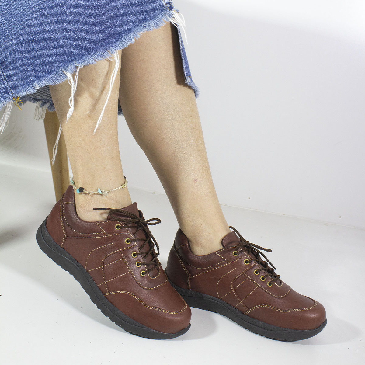 ZAPATILLAS MARIBU PURO CUERO 506 - 5