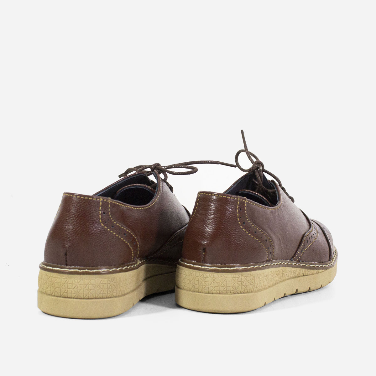 ZAPATOS CASUALES MUJER MARIBU CUERO AMBAR 515 - 3