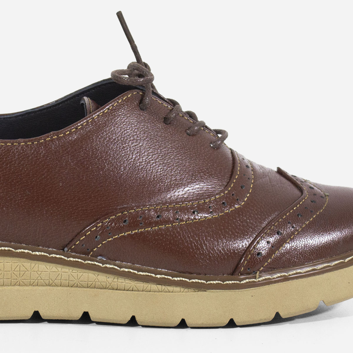 ZAPATOS CASUALES MUJER MARIBU CUERO AMBAR 515 - 4