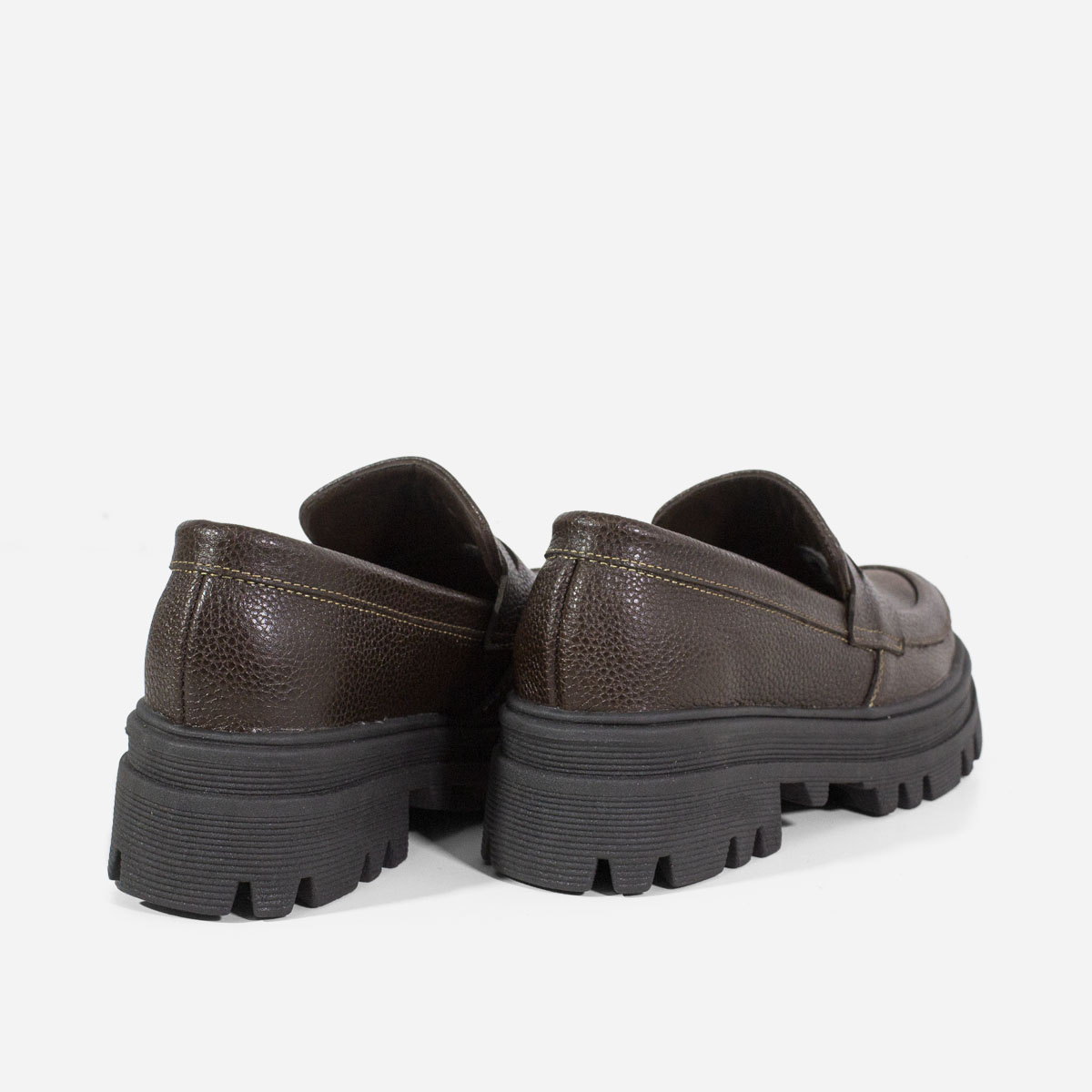 ZAPATOS CASUALES MUJER MARIBU CUERO MARRÓN 1067 - 3