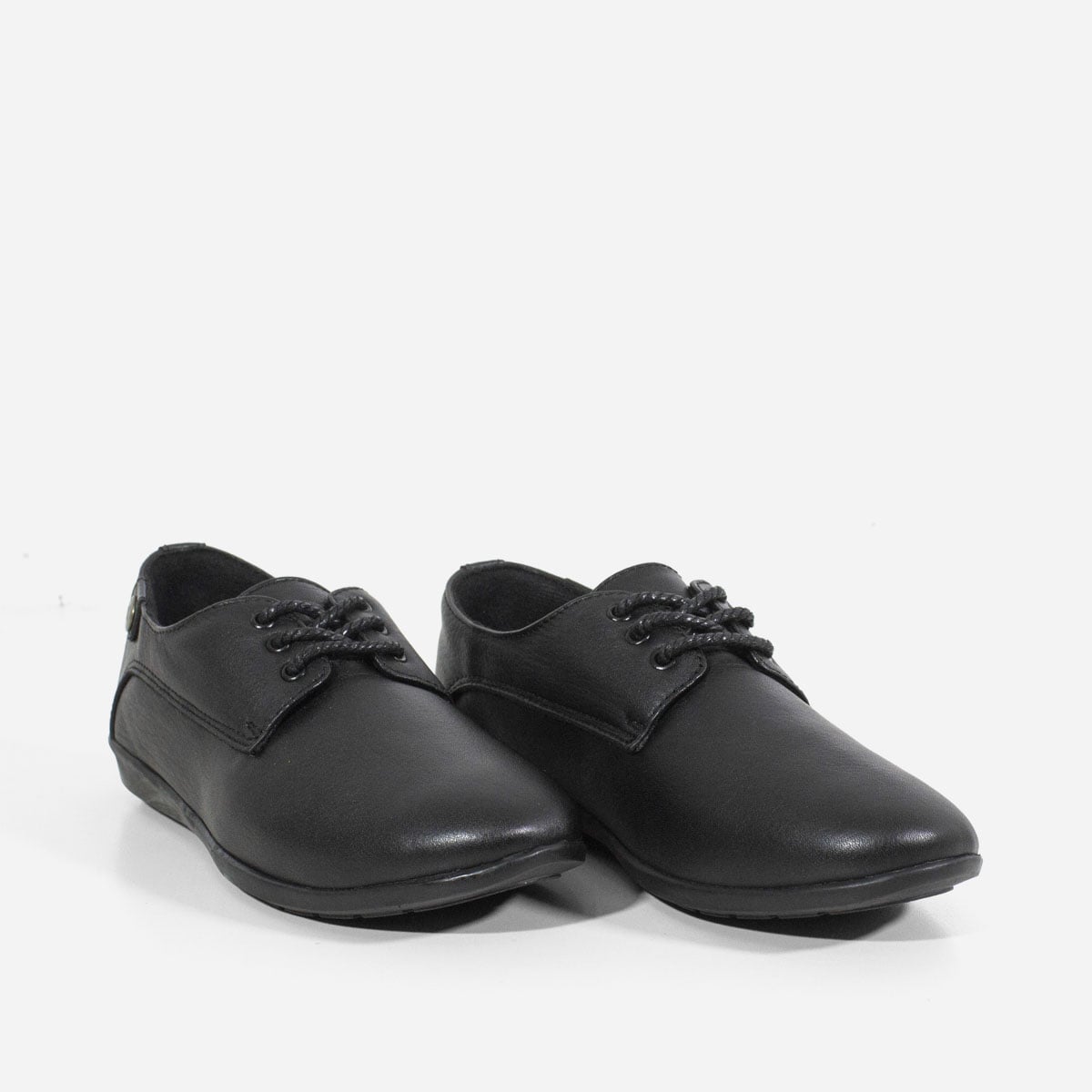 ZAPATOS CASUALES MUJER MARIBU CUERO NEGRO 1070 - 2