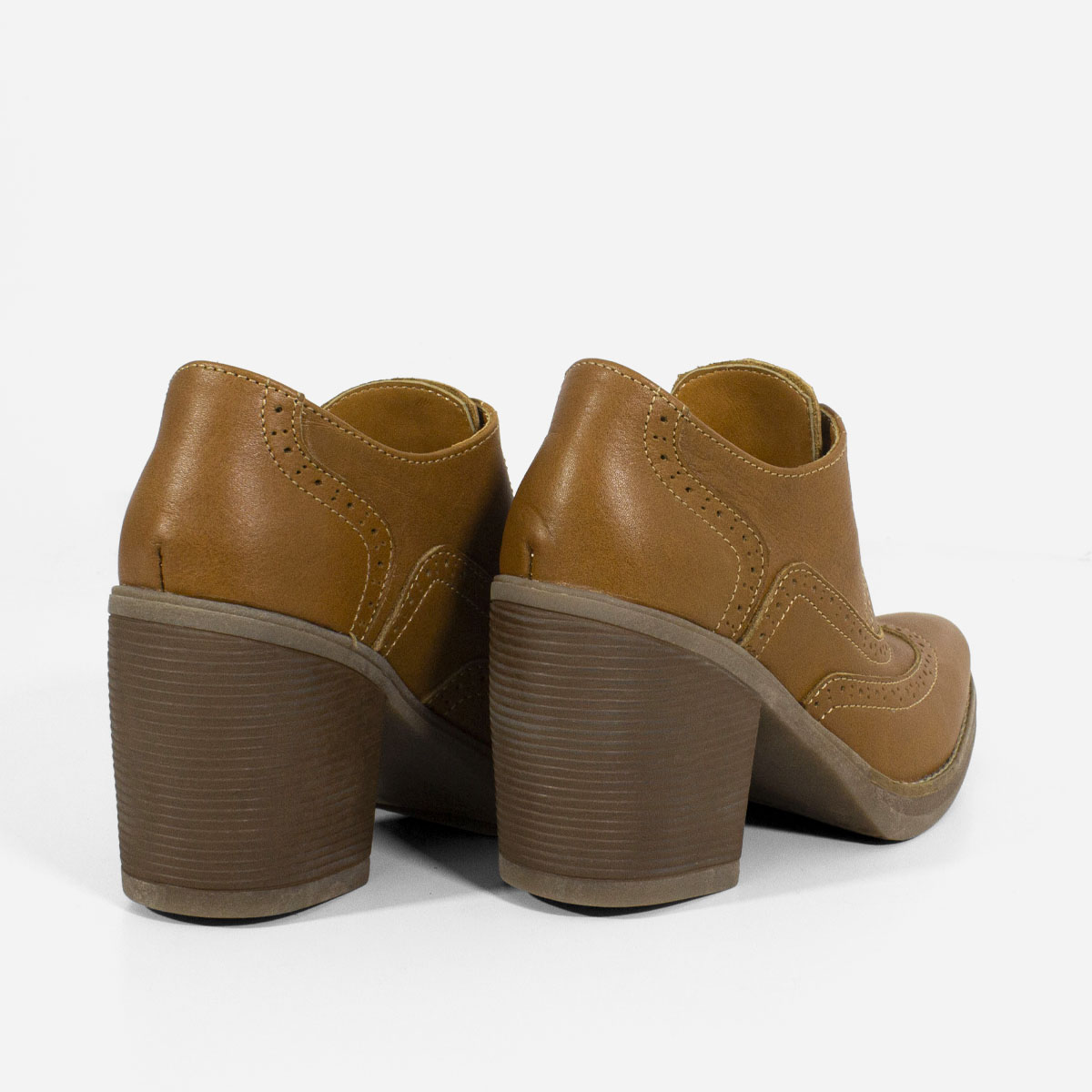 ZAPATOS CASUALES MUJER MARIBU CUERO MIEL 1074 - 3