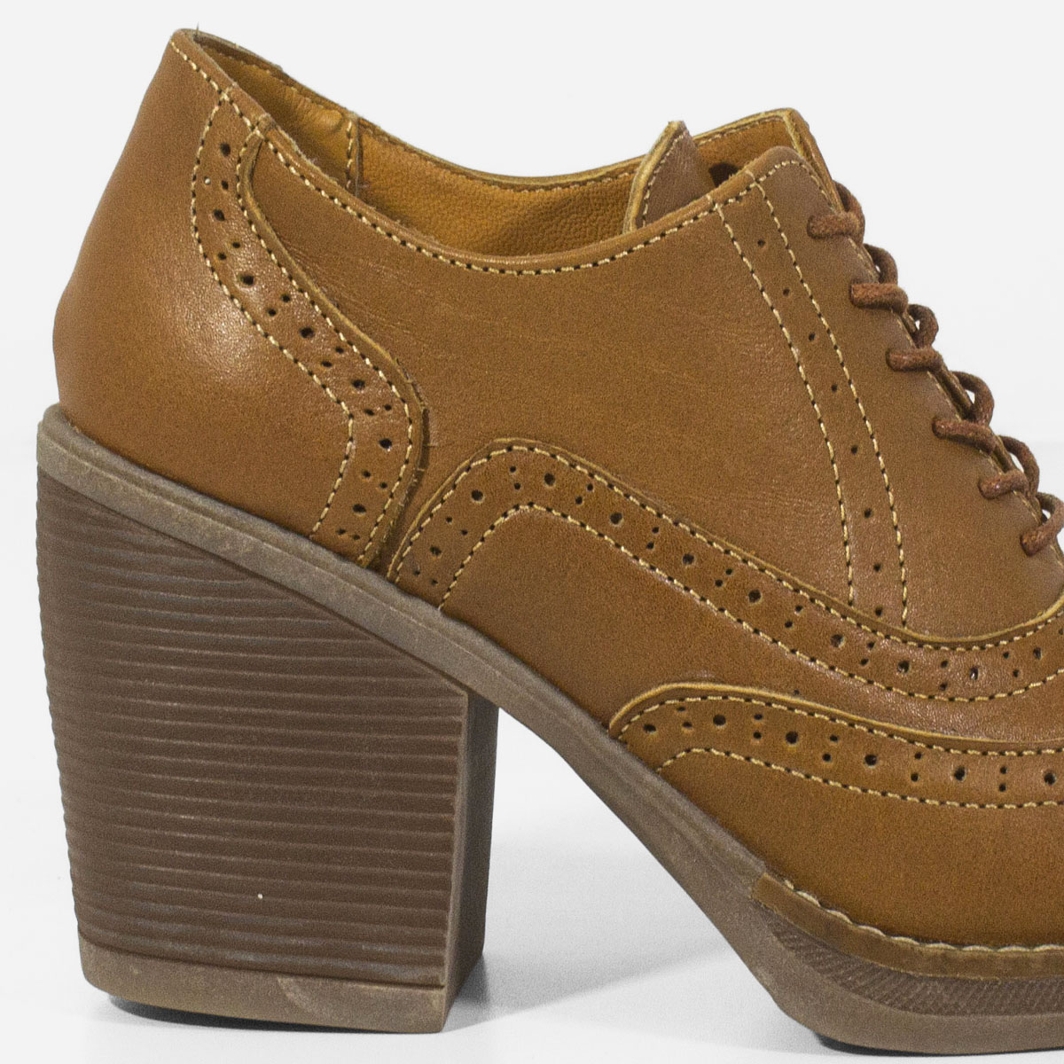 ZAPATOS CASUALES MUJER MARIBU CUERO MIEL 1074 - 4