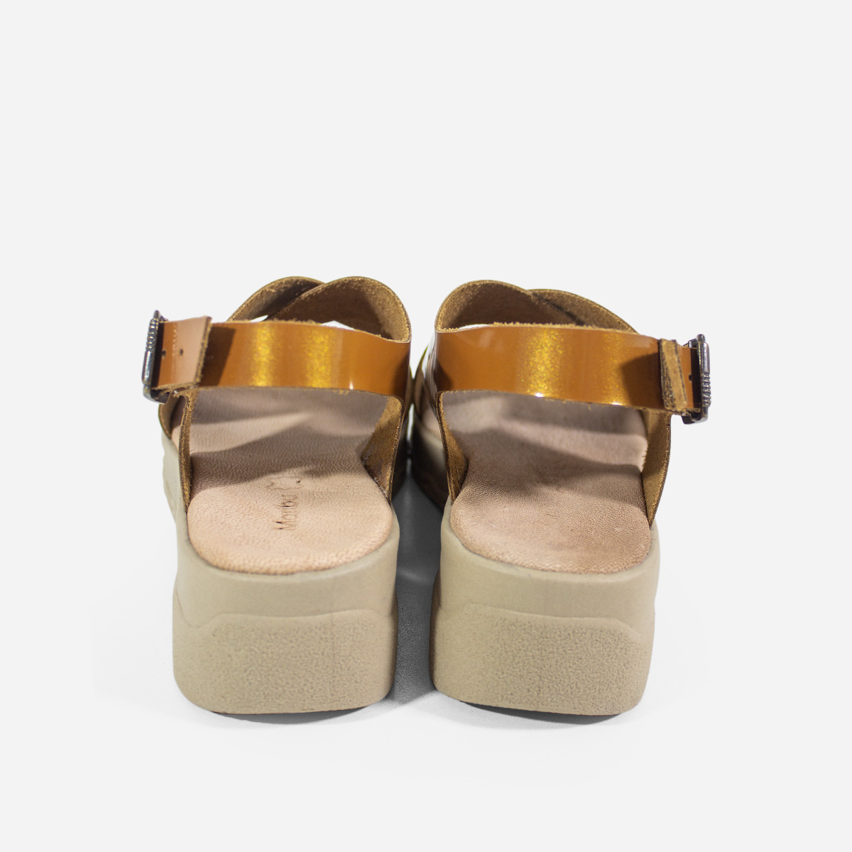 SANDALIAS MUJER MARIBU CUERO MIEL 1095 - 3