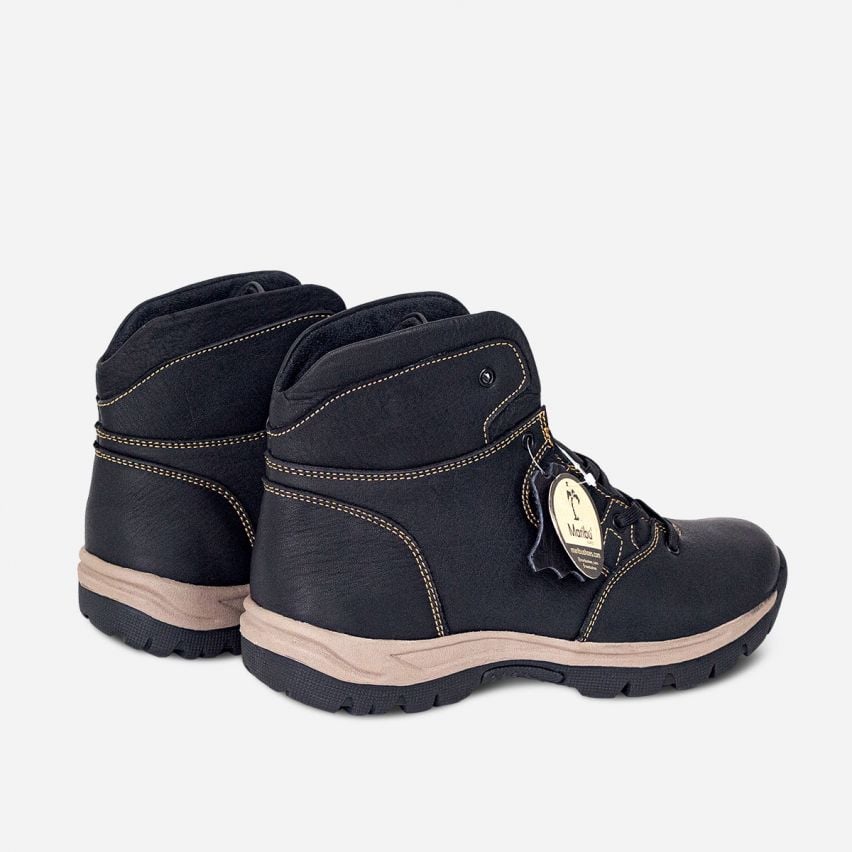 BOTINES MUJER MARIBU CUERO NEGRO 678 - 2