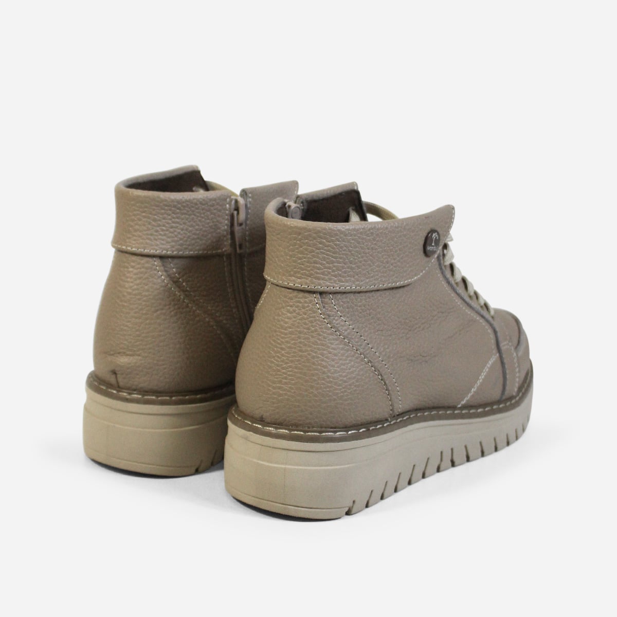 BOTINES MUJER MARIBU CUERO OLIVA 512 - 3