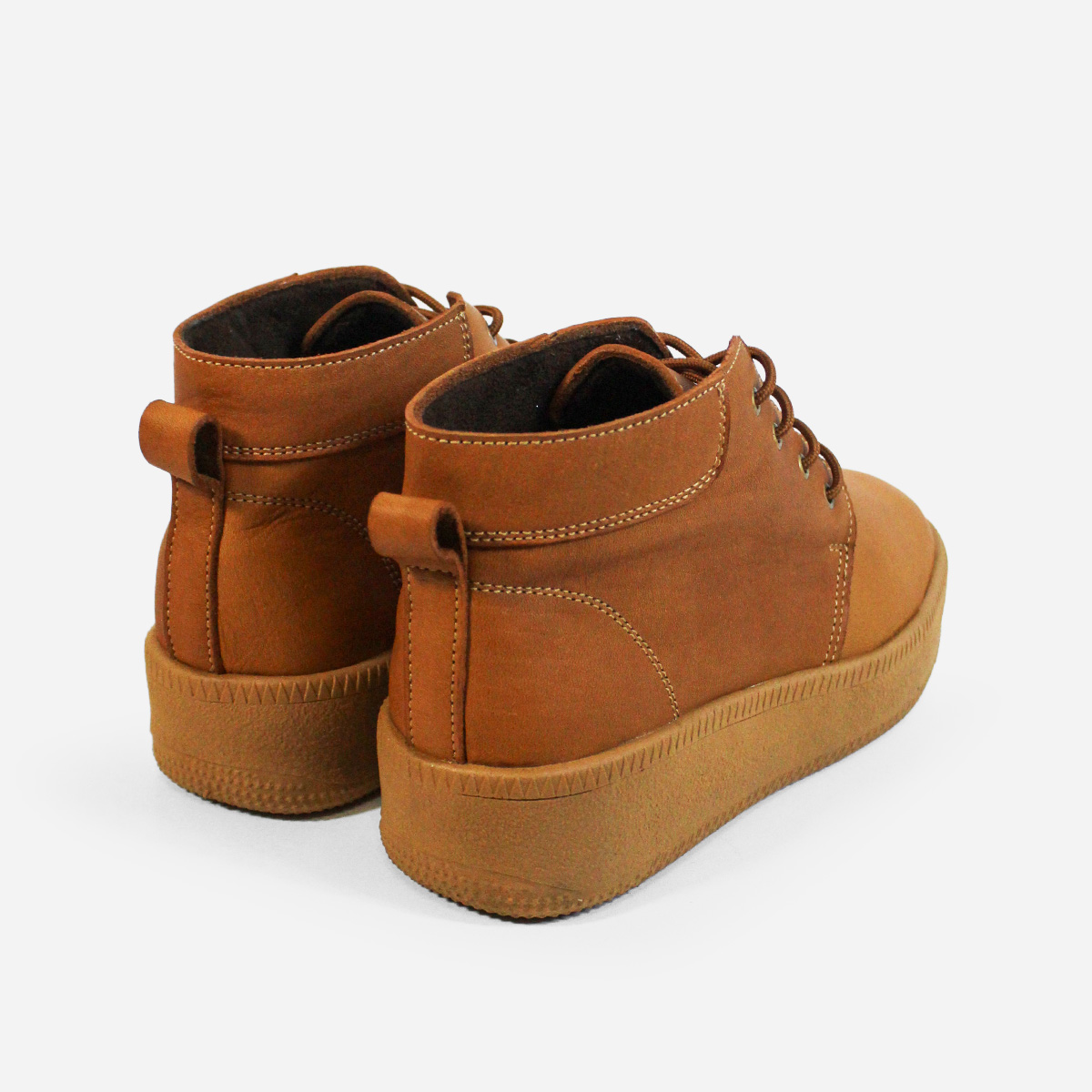 BOTINES MUJER MARIBU CUERO MIEL 856 - 3