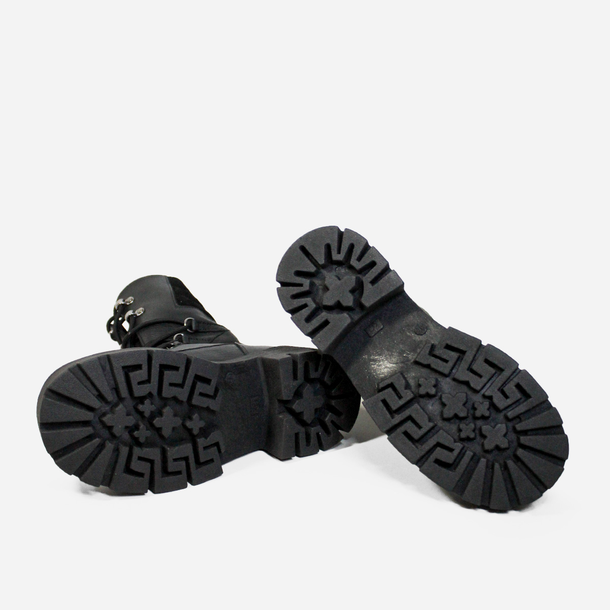 BOTAS MUJER MARIBU CUERO NEGRO 1111 - 5