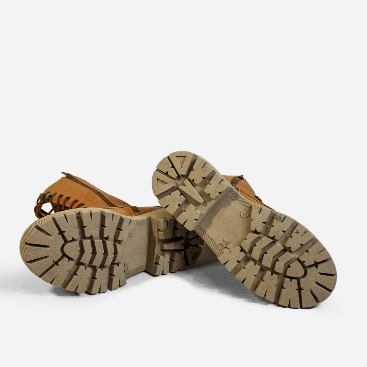 BOTAS MUJER MARIBU CUERO MIEL 1109 - 5