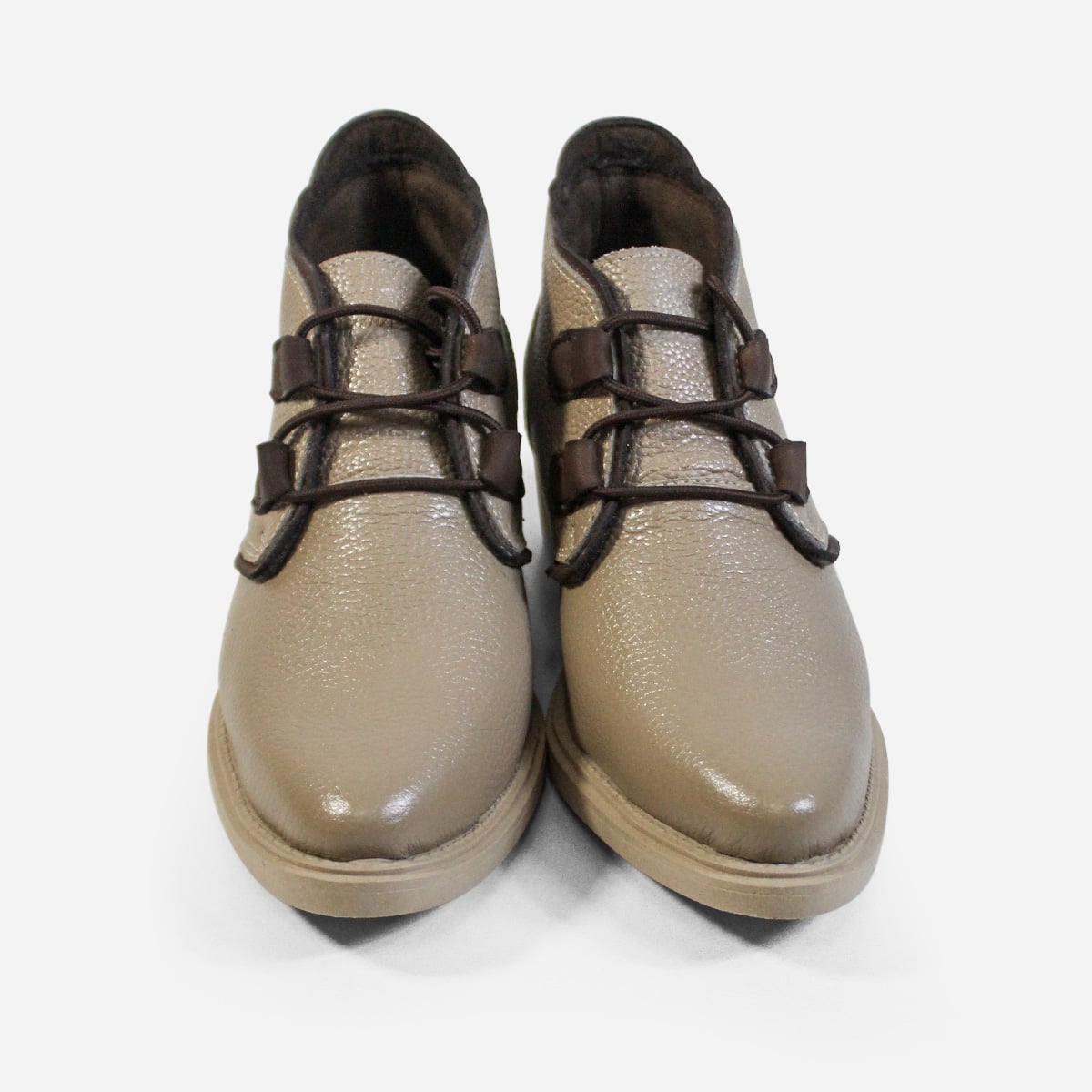BOTINES MUJER MARIBU CUERO OLIVA 806 - 4