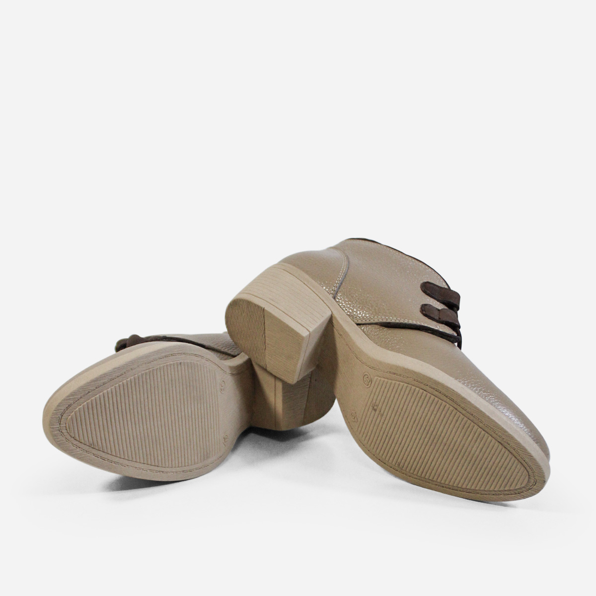 BOTINES MUJER MARIBU CUERO OLIVA 806 - 5
