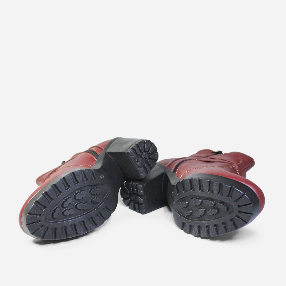 BOTINES MUJER MARIBU CUERO VINO 713 - 5