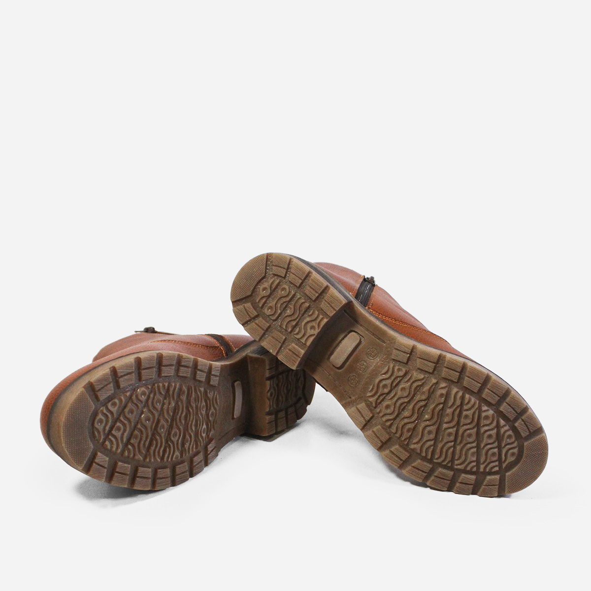 BOTINES MUJER MARIBU CUERO CARAMELO 732 - 5