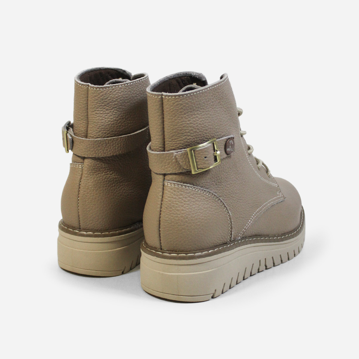 BOTINES MUJER MARIBU CUERO OLIVA 516 - 3