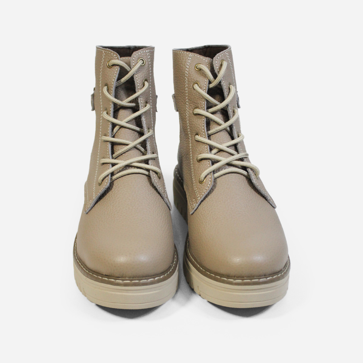 BOTINES MUJER MARIBU CUERO OLIVA 516 - 4