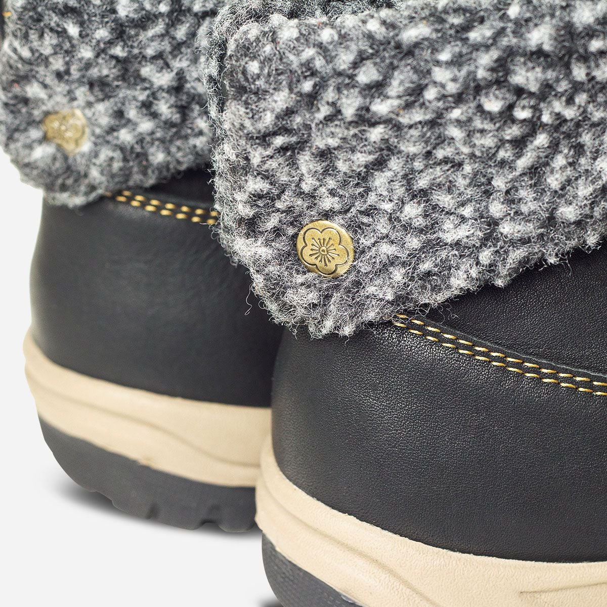 BOTAS MUJER MARIBU CUERO NEGRO 419 - 4