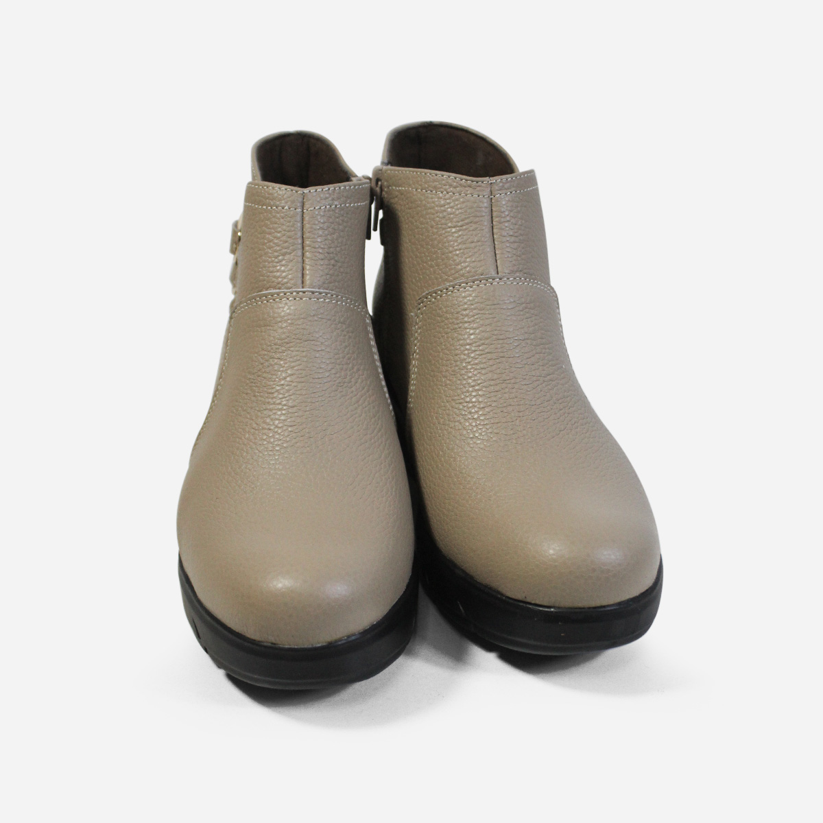 BOTINES MUJER MARIBU CUERO OLIVA 754 - 4