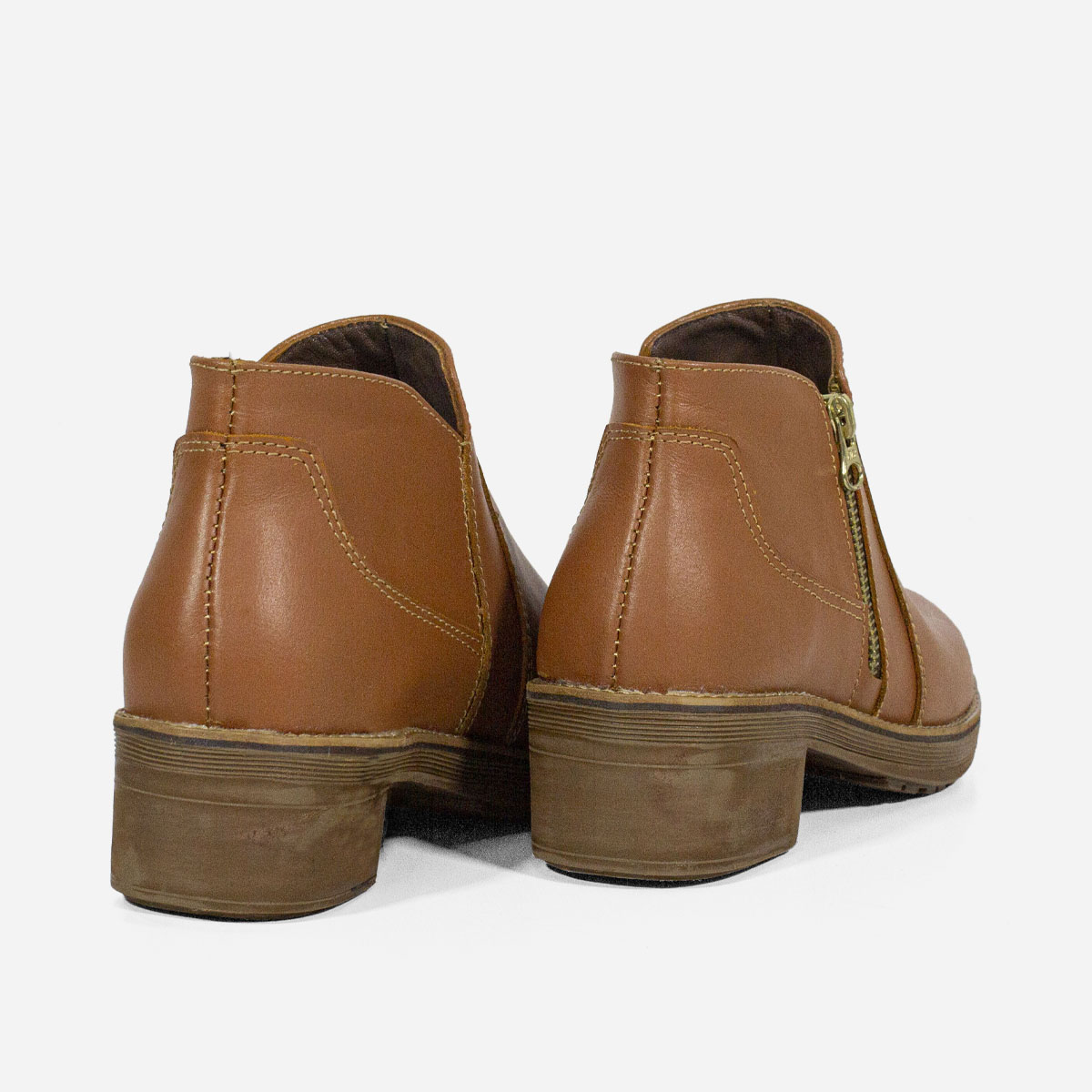 BOTINES MUJER MARIBU CUERO MIEL 837 - 3