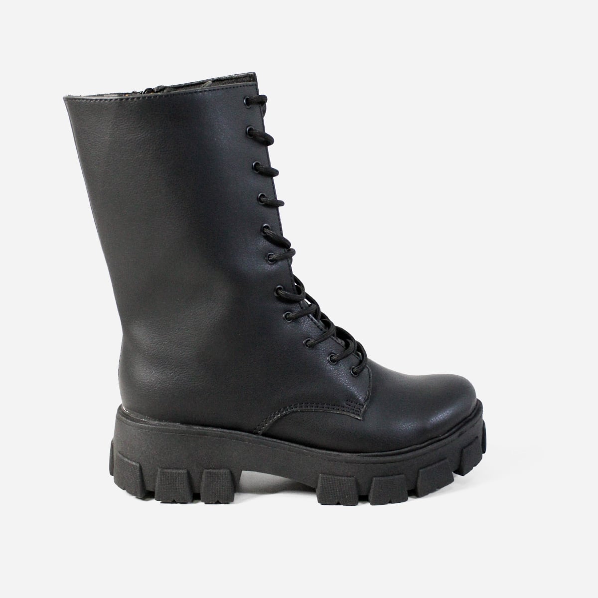 BOTAS MUJER MARIBU CUERO NEGRO 414 - 1