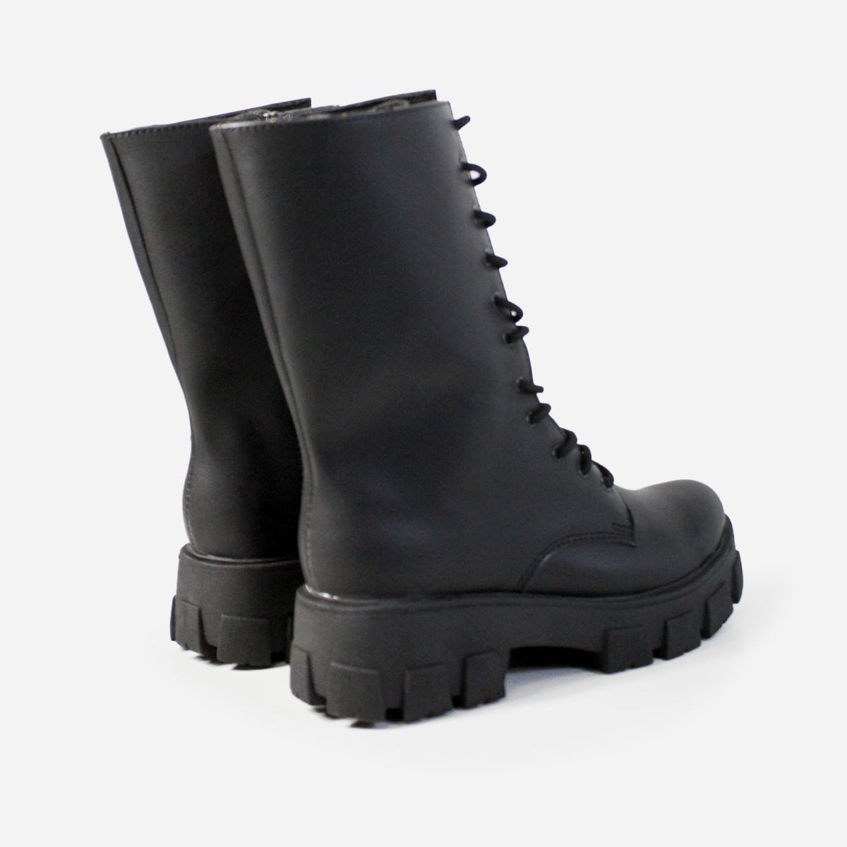 BOTAS MUJER MARIBU CUERO NEGRO 414 - 3