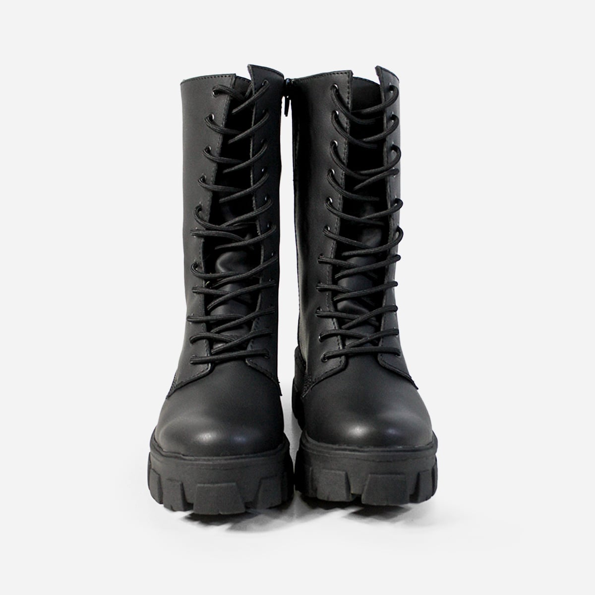 BOTAS MUJER MARIBU CUERO NEGRO 414 - 4