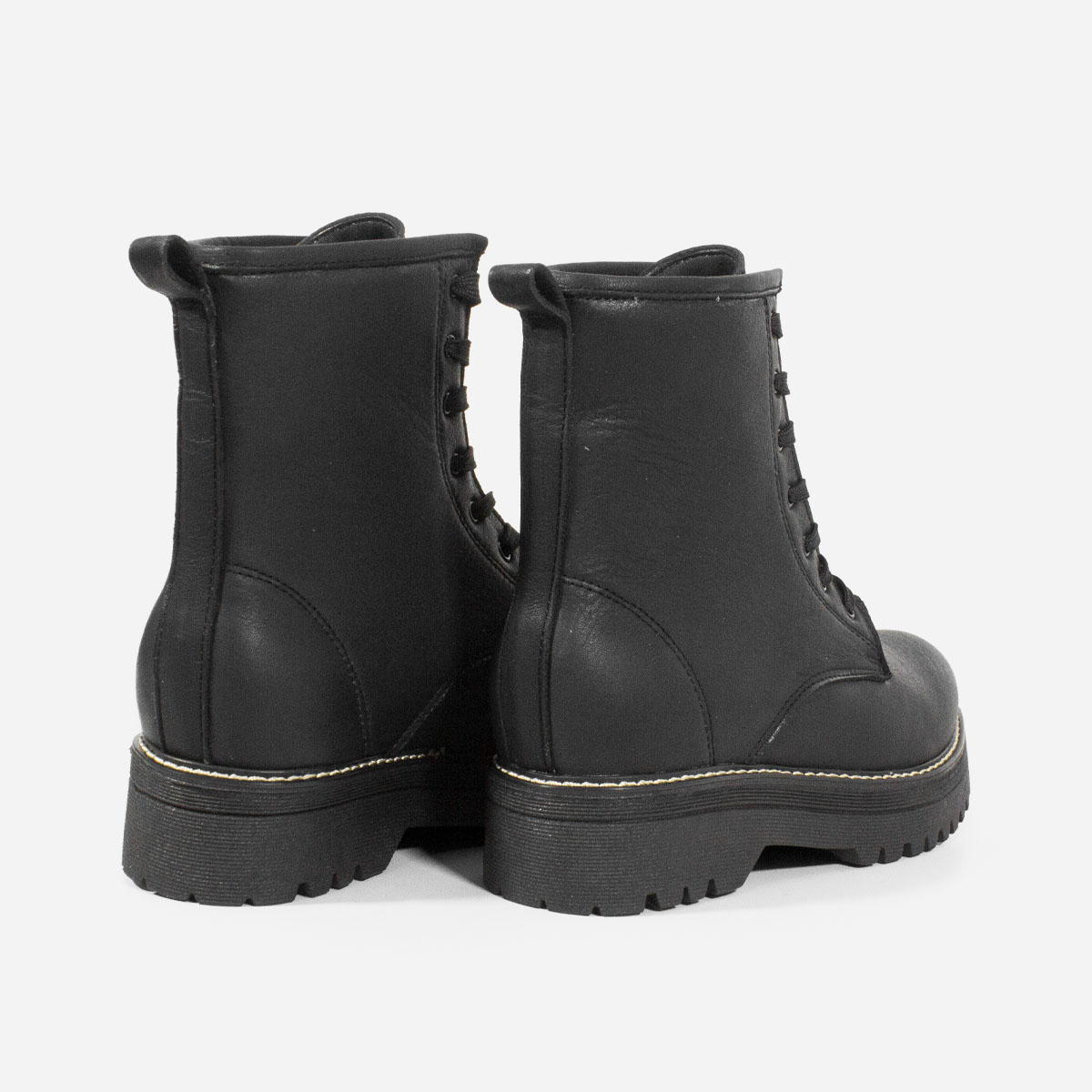BOTINES MUJER MARIBU CUERO NEGRO 819 - 3