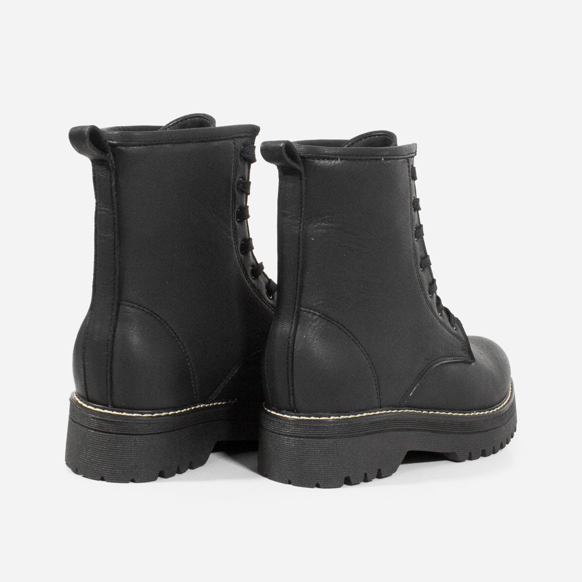 BOTINES MUJER MARIBU CUERO NEGRO 819 - 3