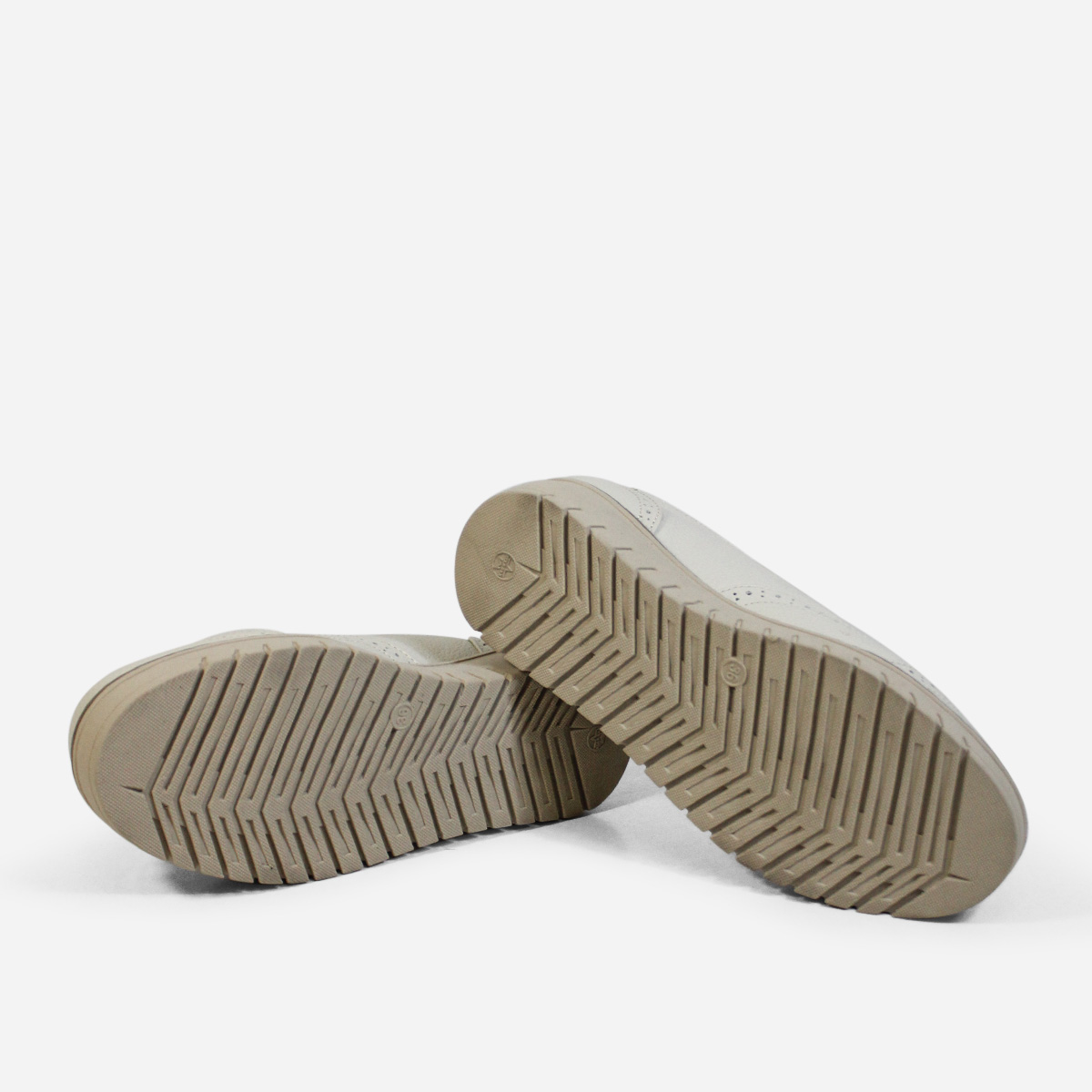 ZAPATOS CASUALES MUJER MARIBU CUERO HUESO 515 - 5