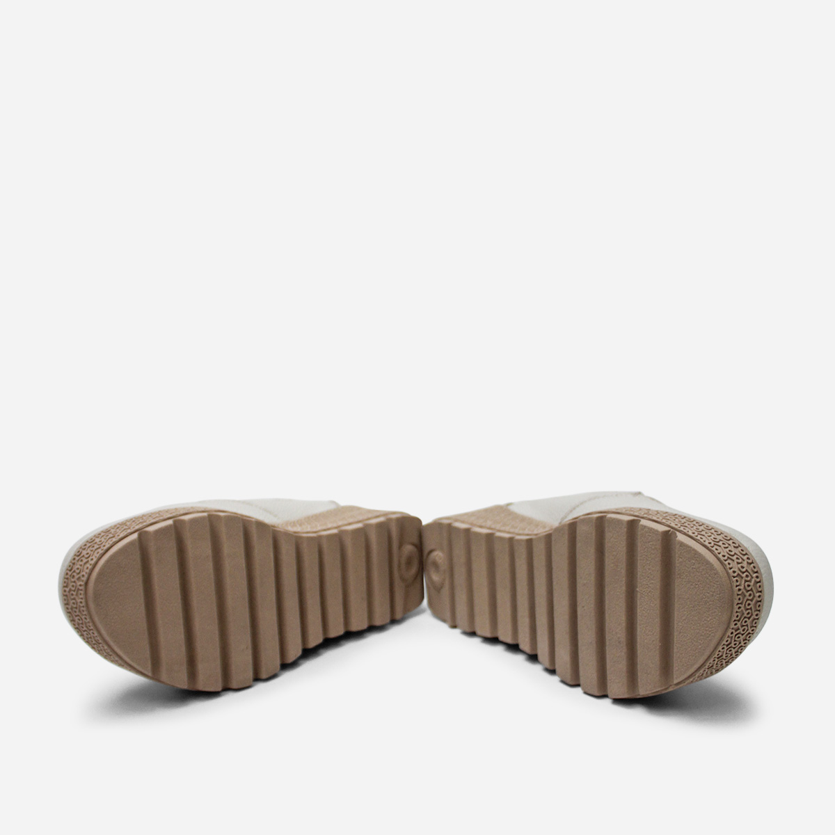 ZAPATOS CASUALES MUJER MARIBU CUERO HUESO 1108 - 5