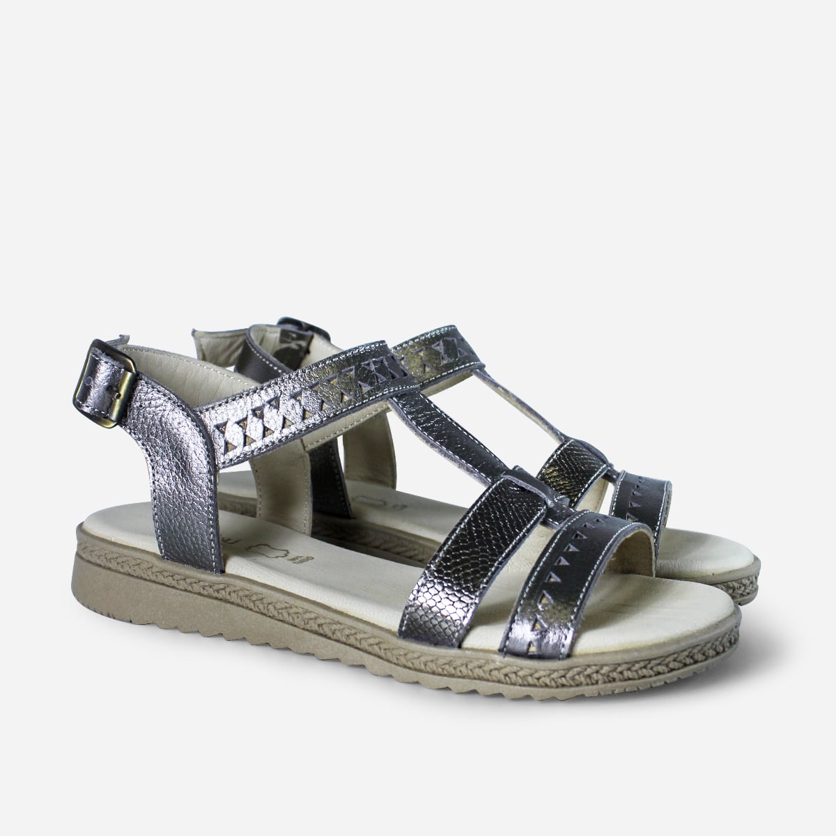 SANDALIAS MARIBU PURO CUERO 1124 - 2